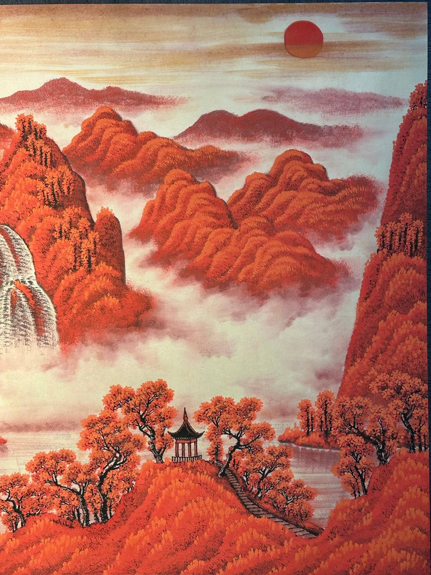 Chinese scroll painting Li Keran