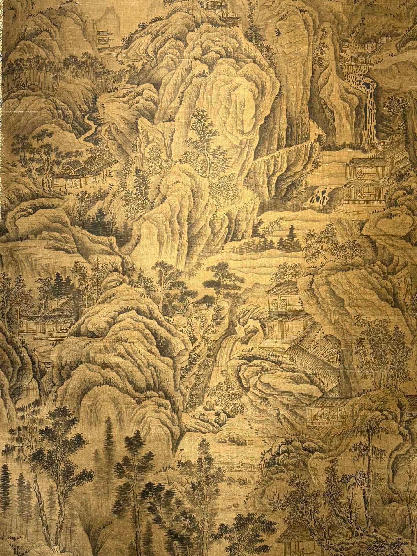 Chinese scroll painting Guo Xi