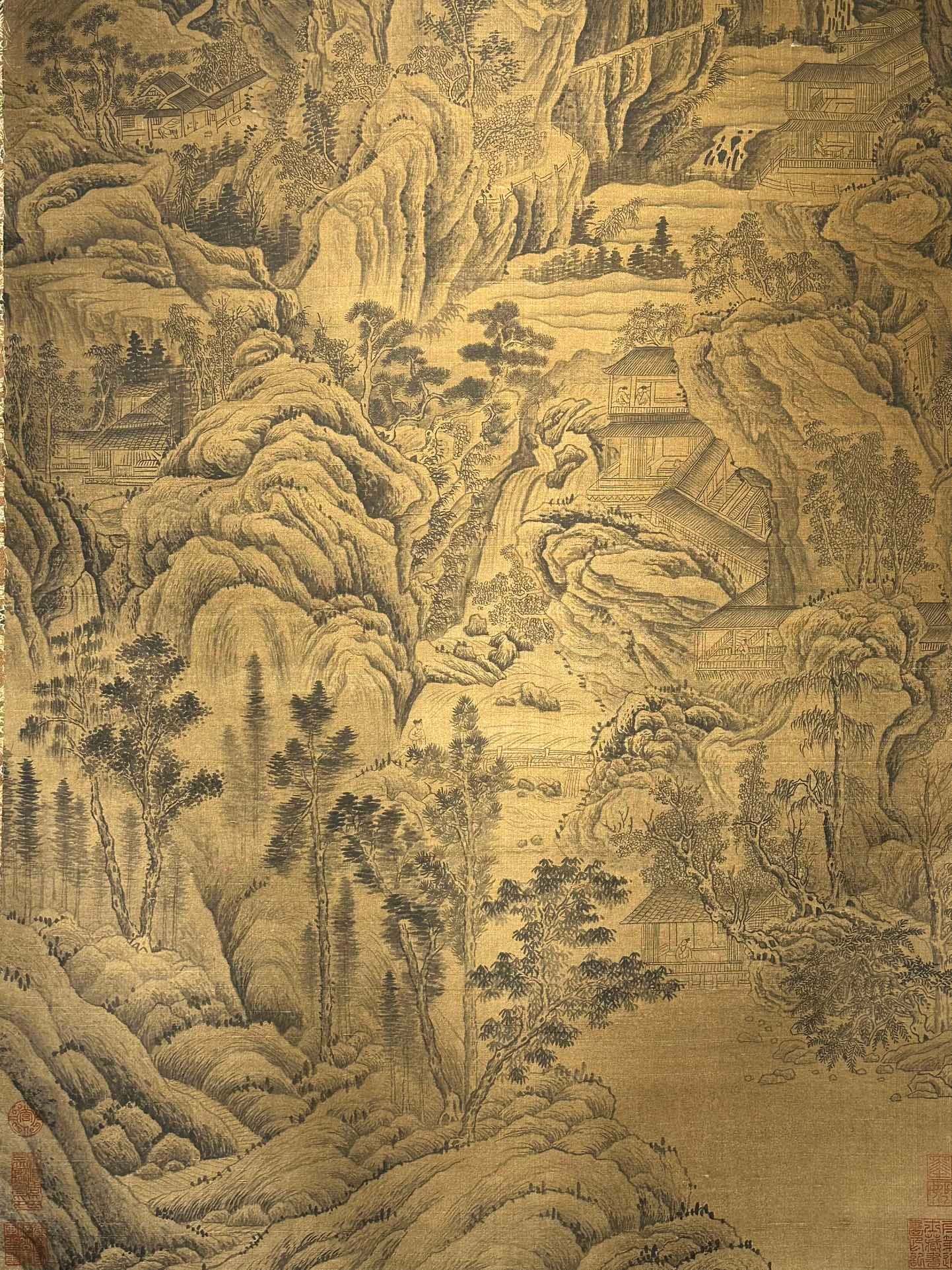 Chinese scroll painting Guo Xi