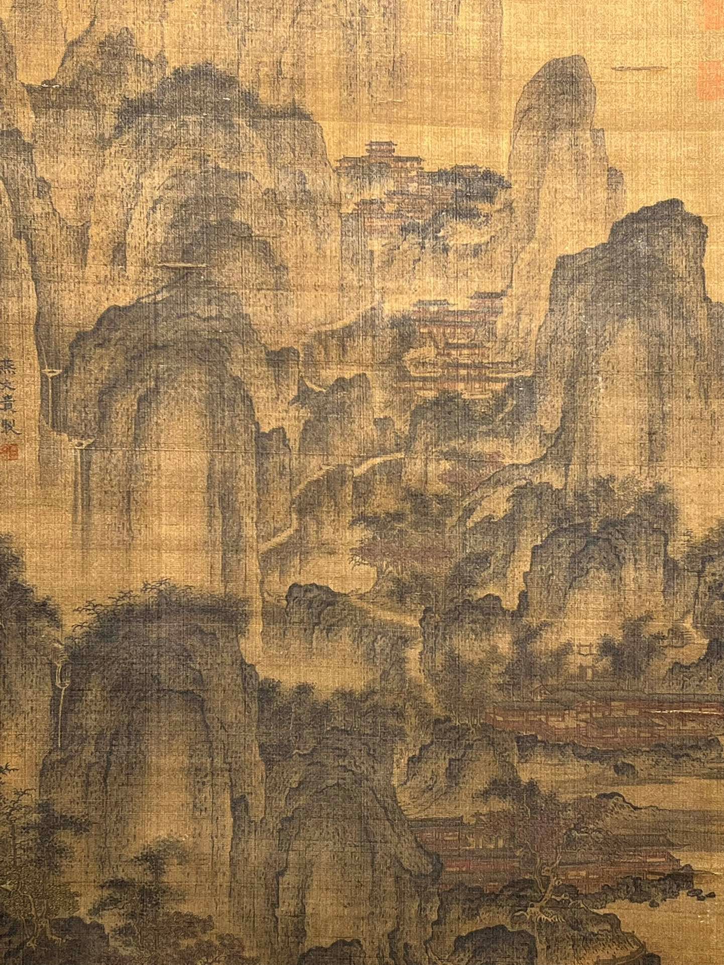 Chinese scroll painting Yan Wengui