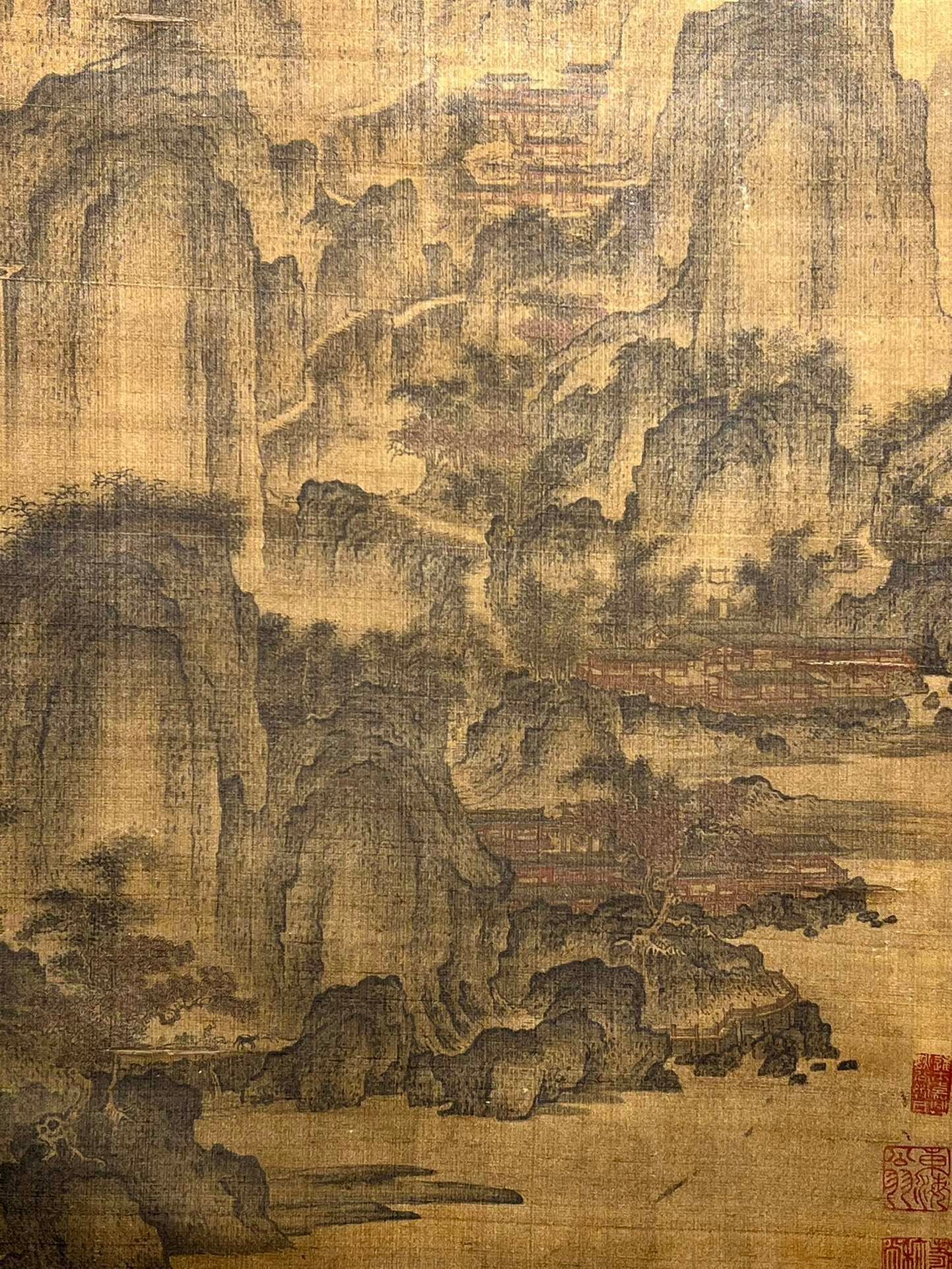 Chinese scroll painting Yan Wengui