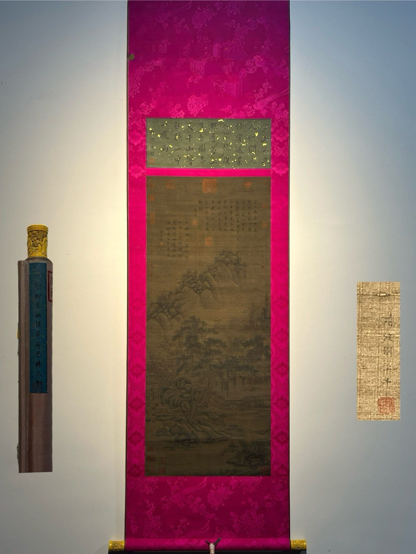 Chinese scroll painting Liu Songnian