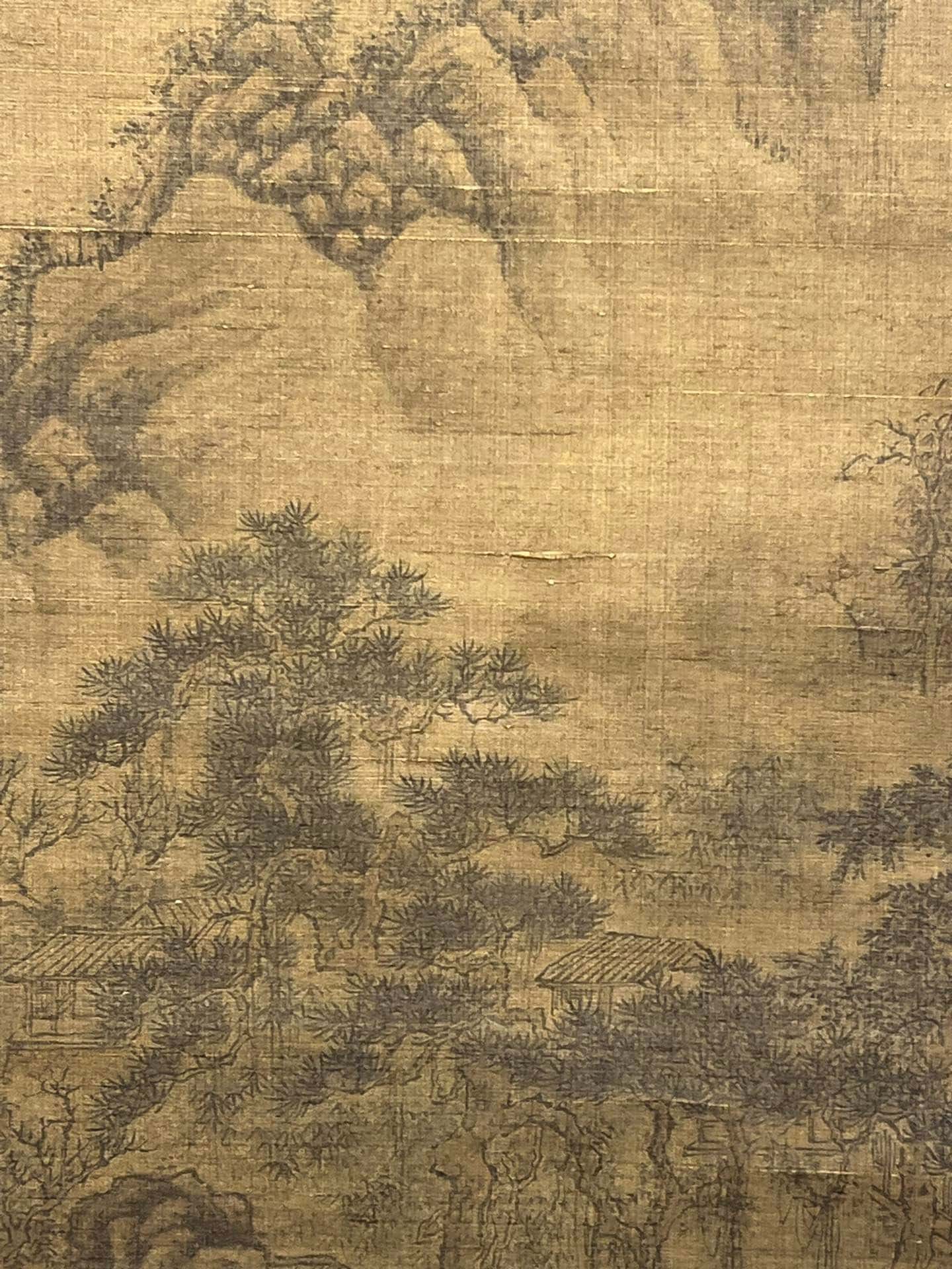 Chinese scroll painting Liu Songnian