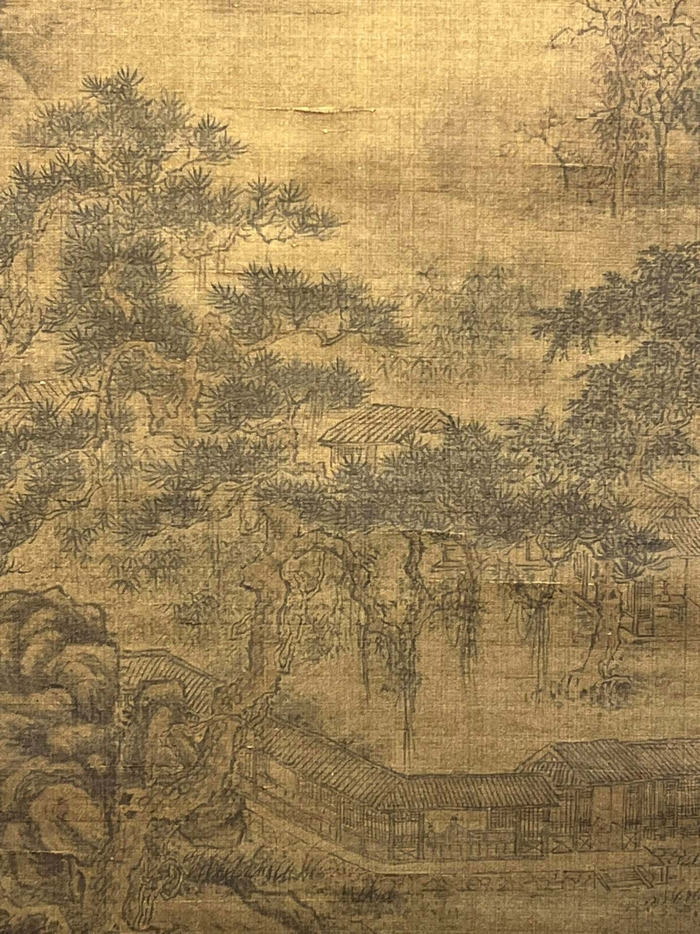 Chinese scroll painting Liu Songnian