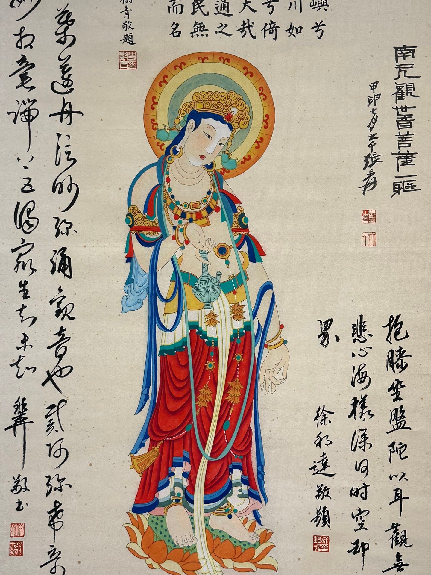 Chinese scroll painting Zhang Daqian