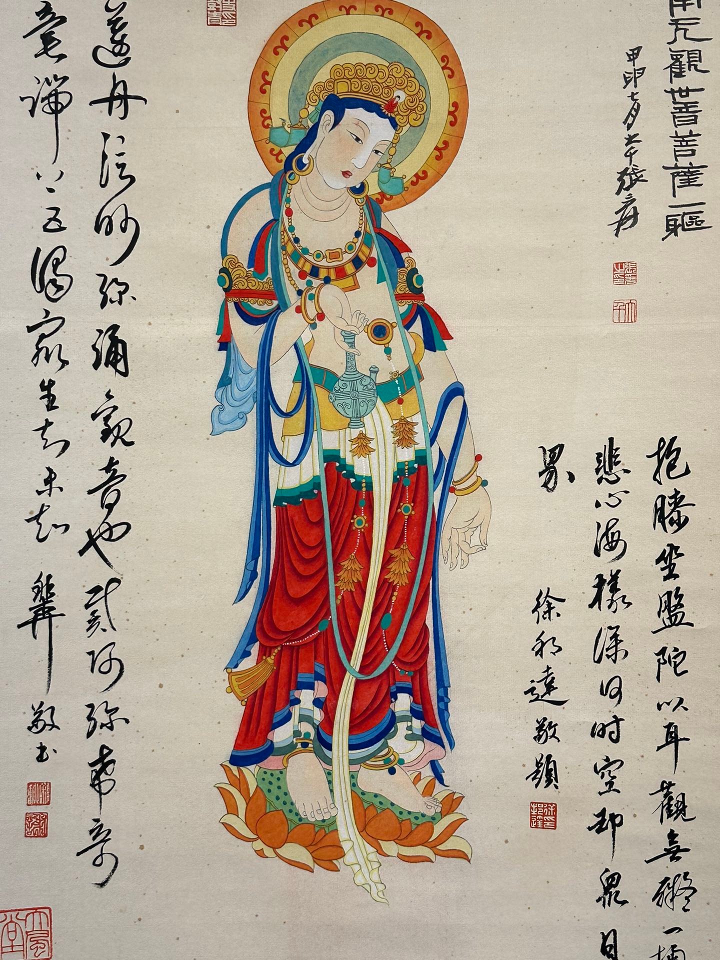 Chinese scroll painting Zhang Daqian