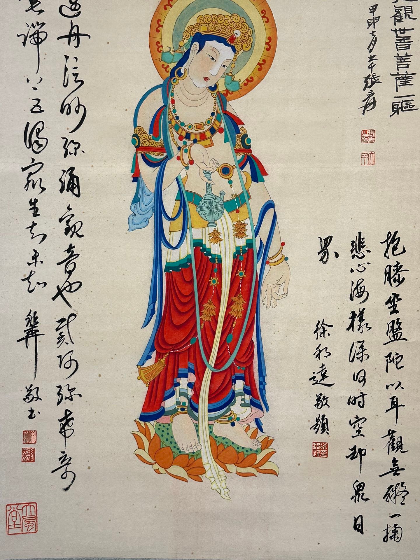 Chinese scroll painting Zhang Daqian
