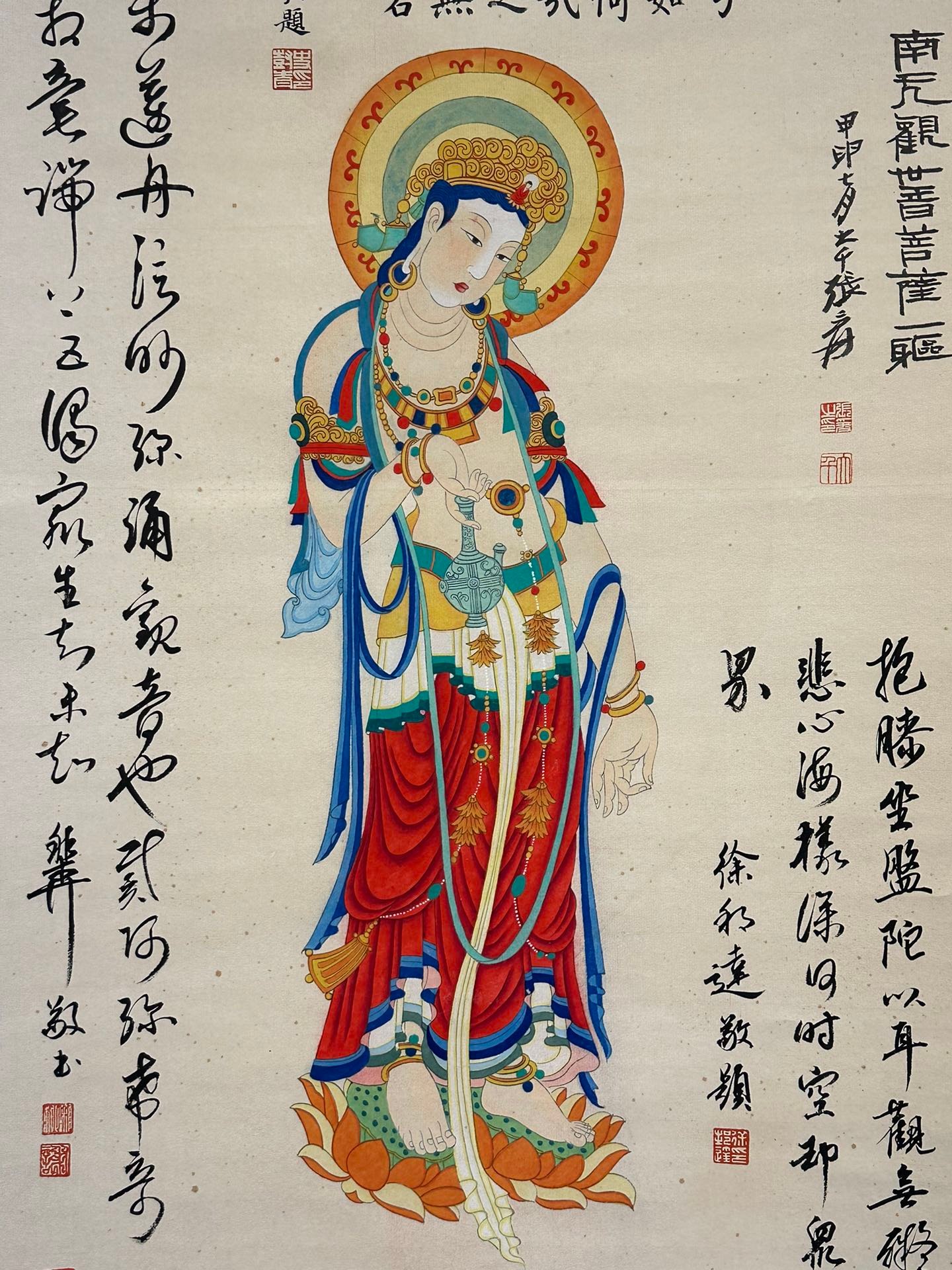 Chinese scroll painting Zhang Daqian