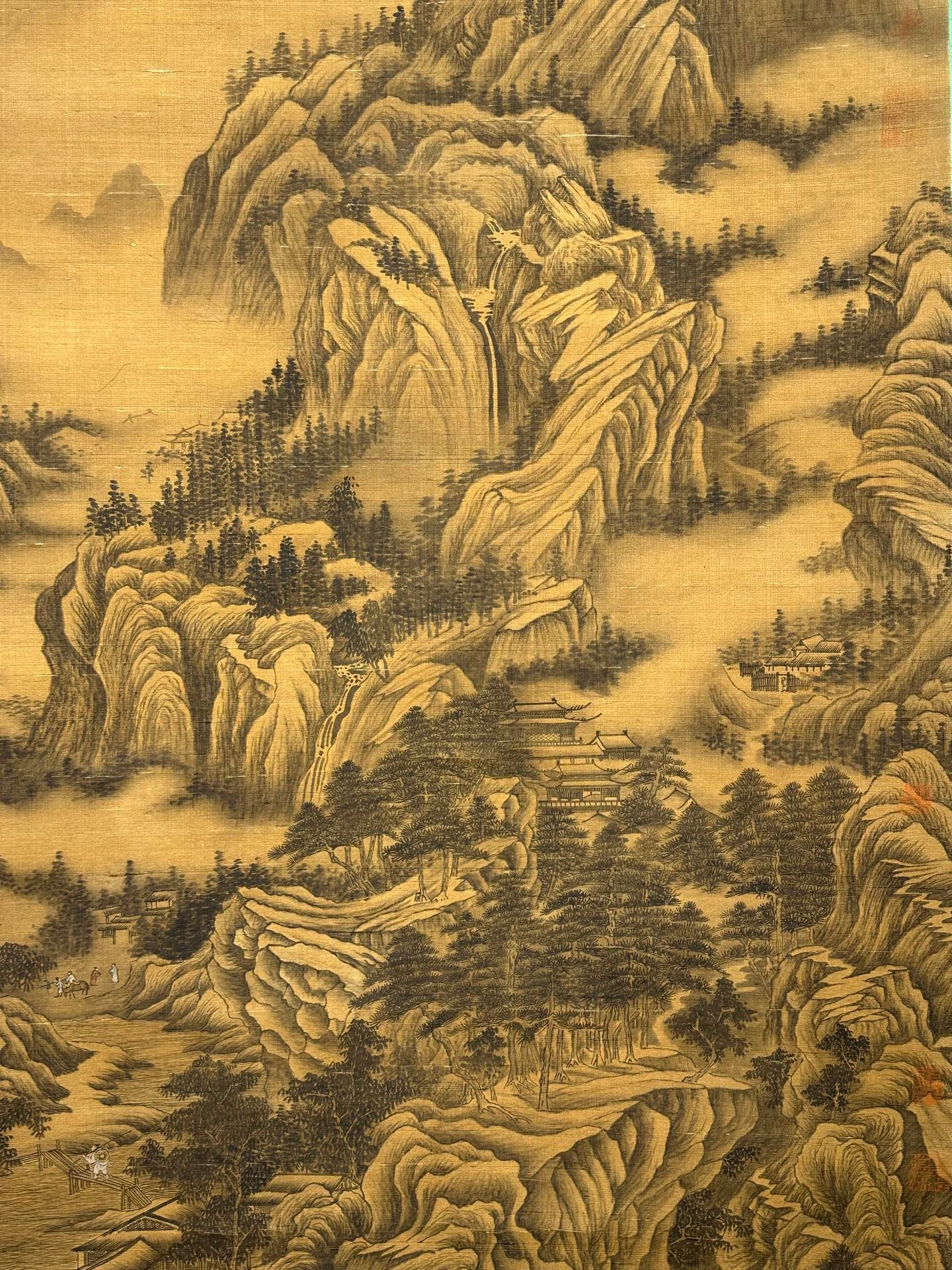 Chinese scroll painting Fan Kuan