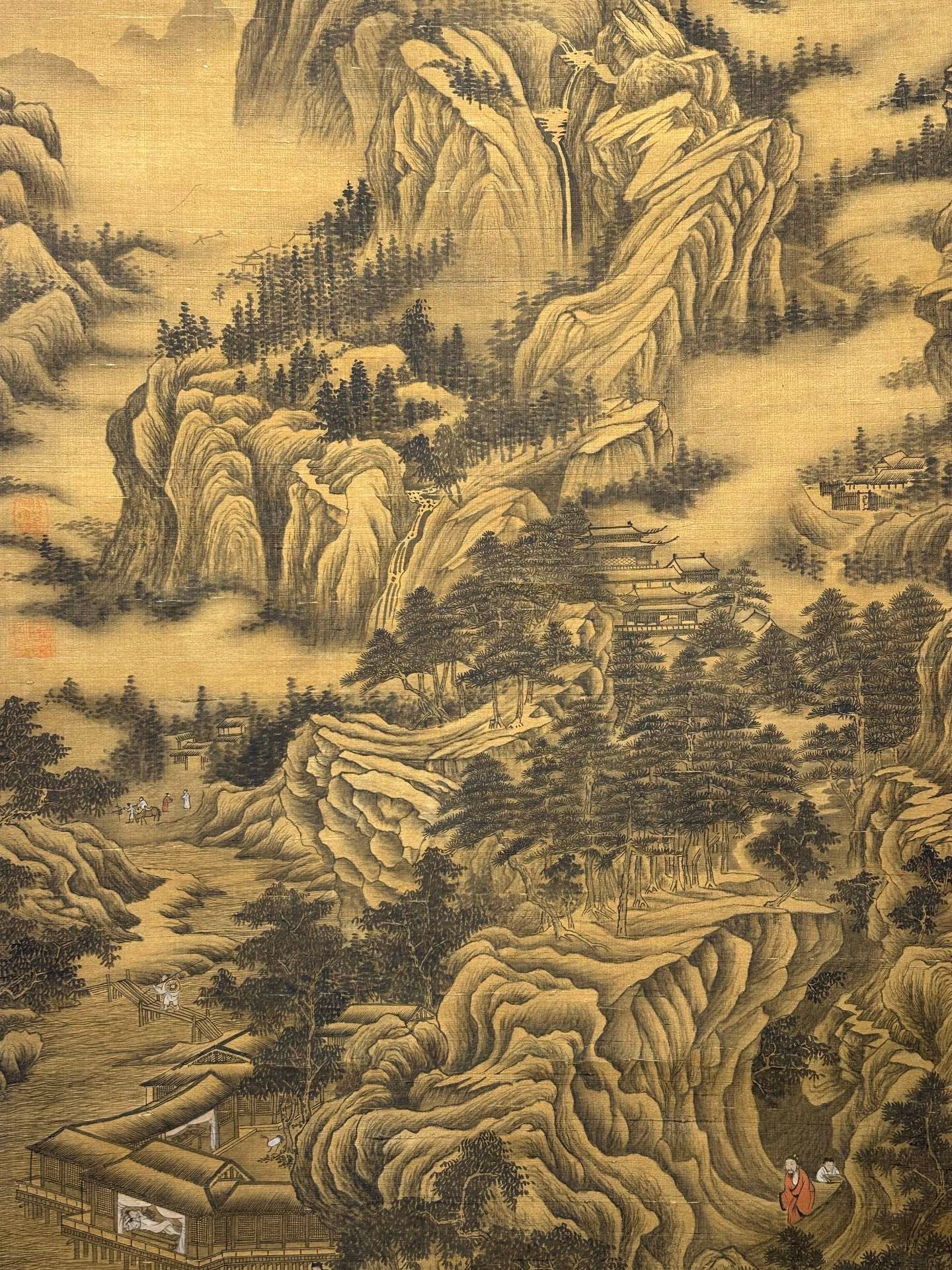 Chinese scroll painting Fan Kuan