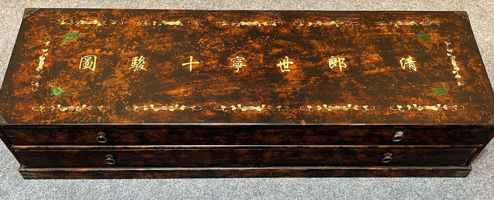 Chinese scroll painting Giuseppe