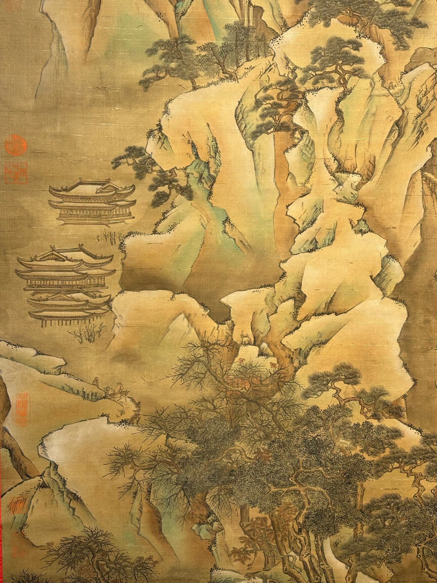 Chinese scroll painting Jing Hao