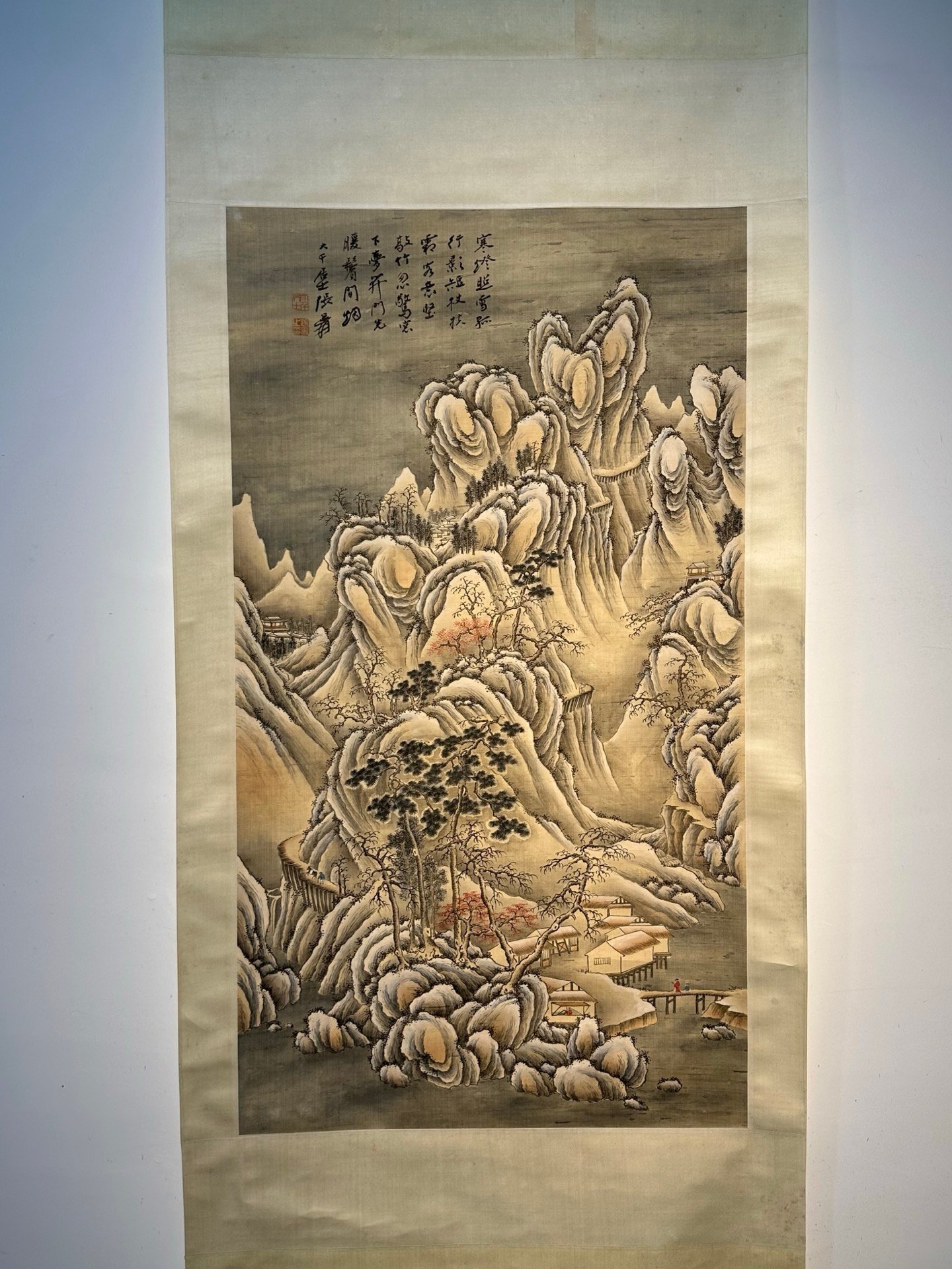 Chinese scroll painting Zhang Daqian