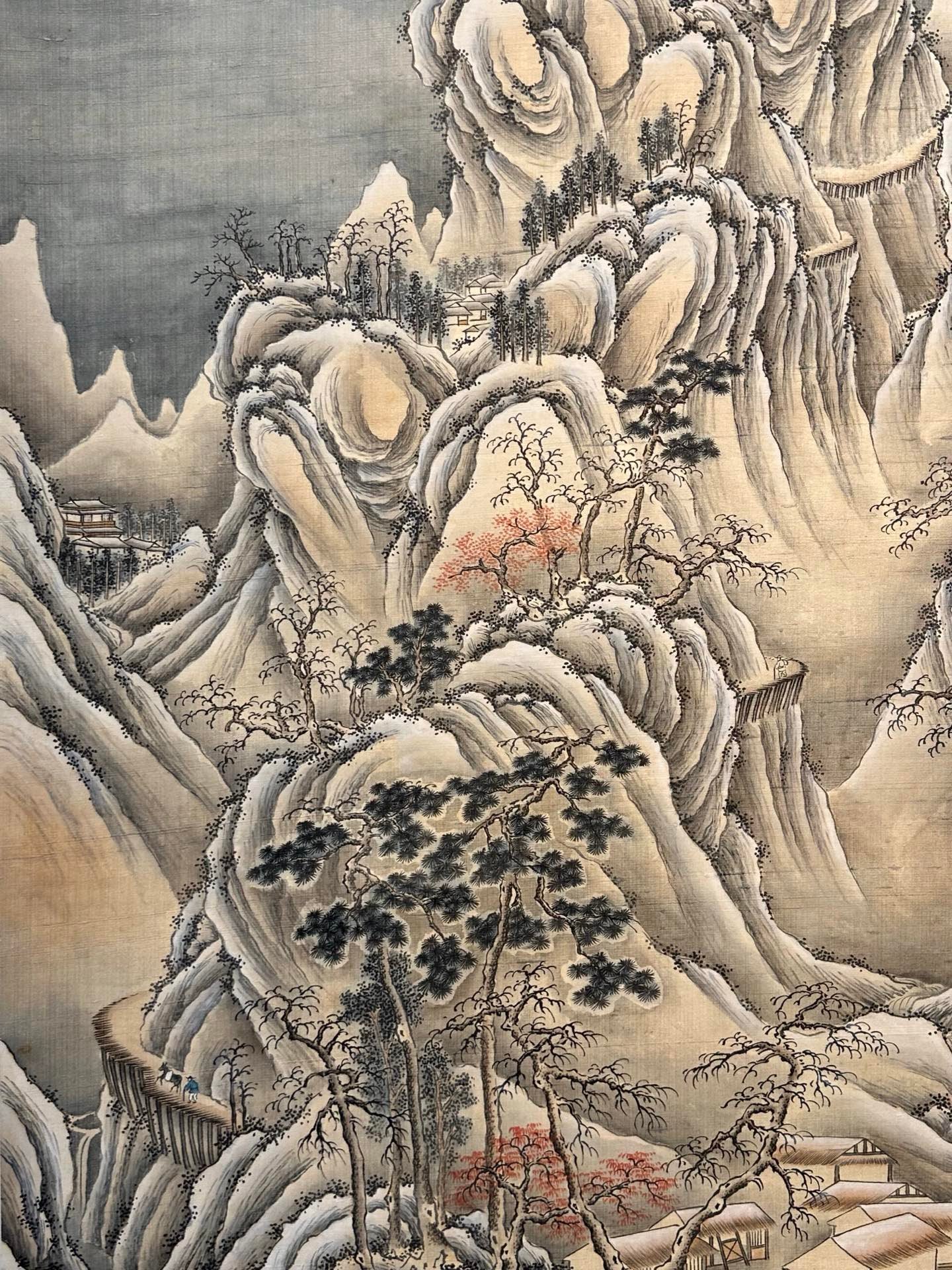 Chinese scroll painting Zhang Daqian