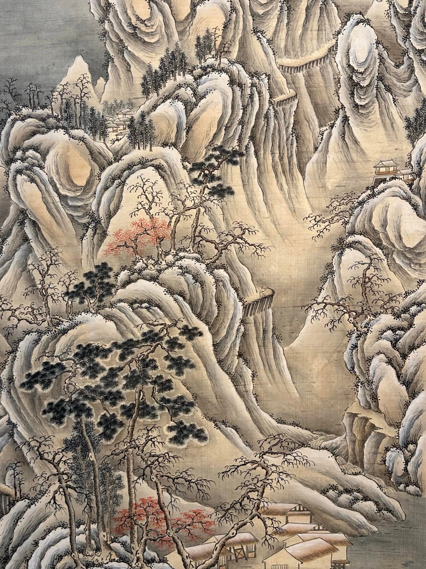 Chinese scroll painting Zhang Daqian