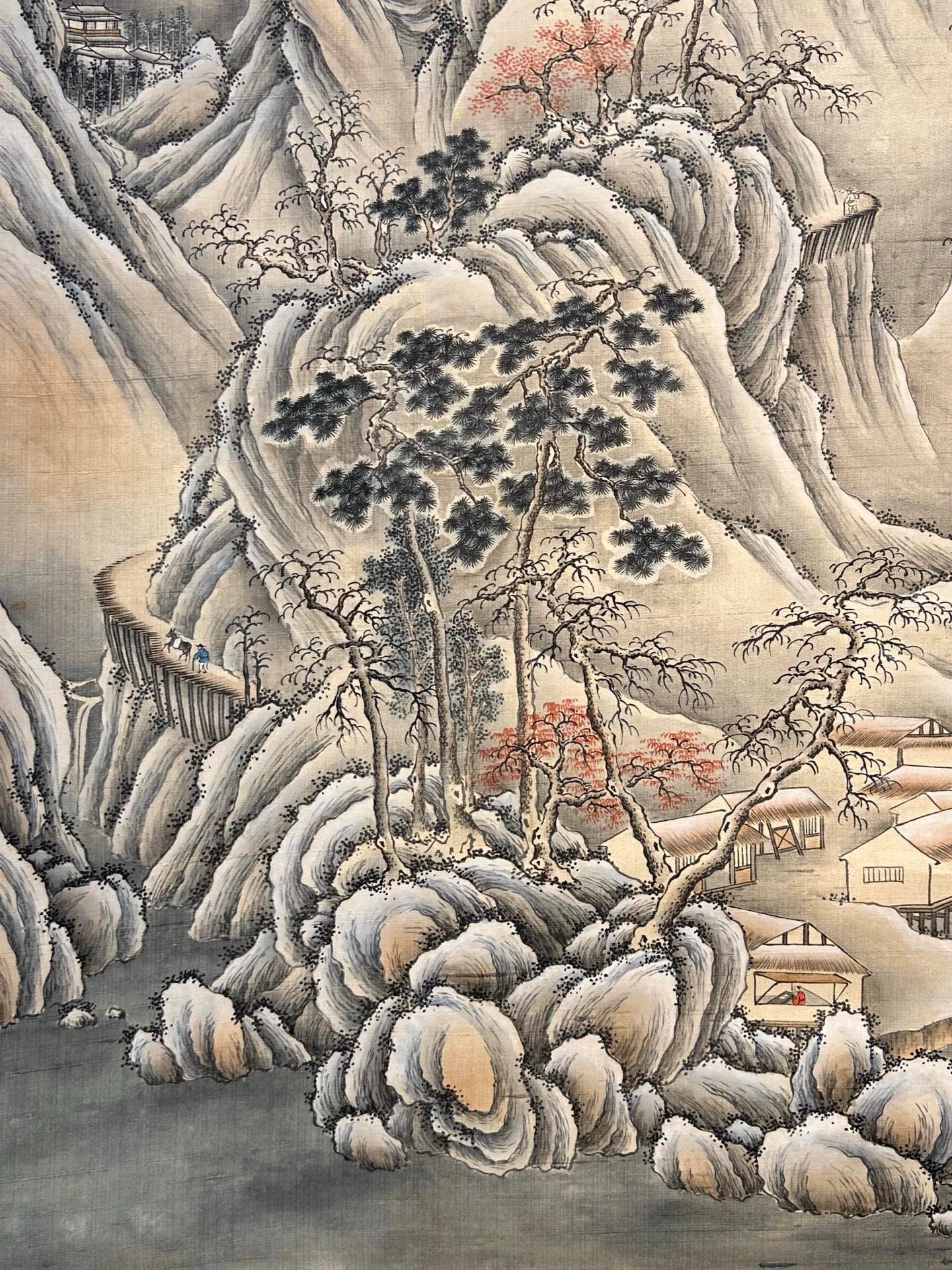 Chinese scroll painting Zhang Daqian