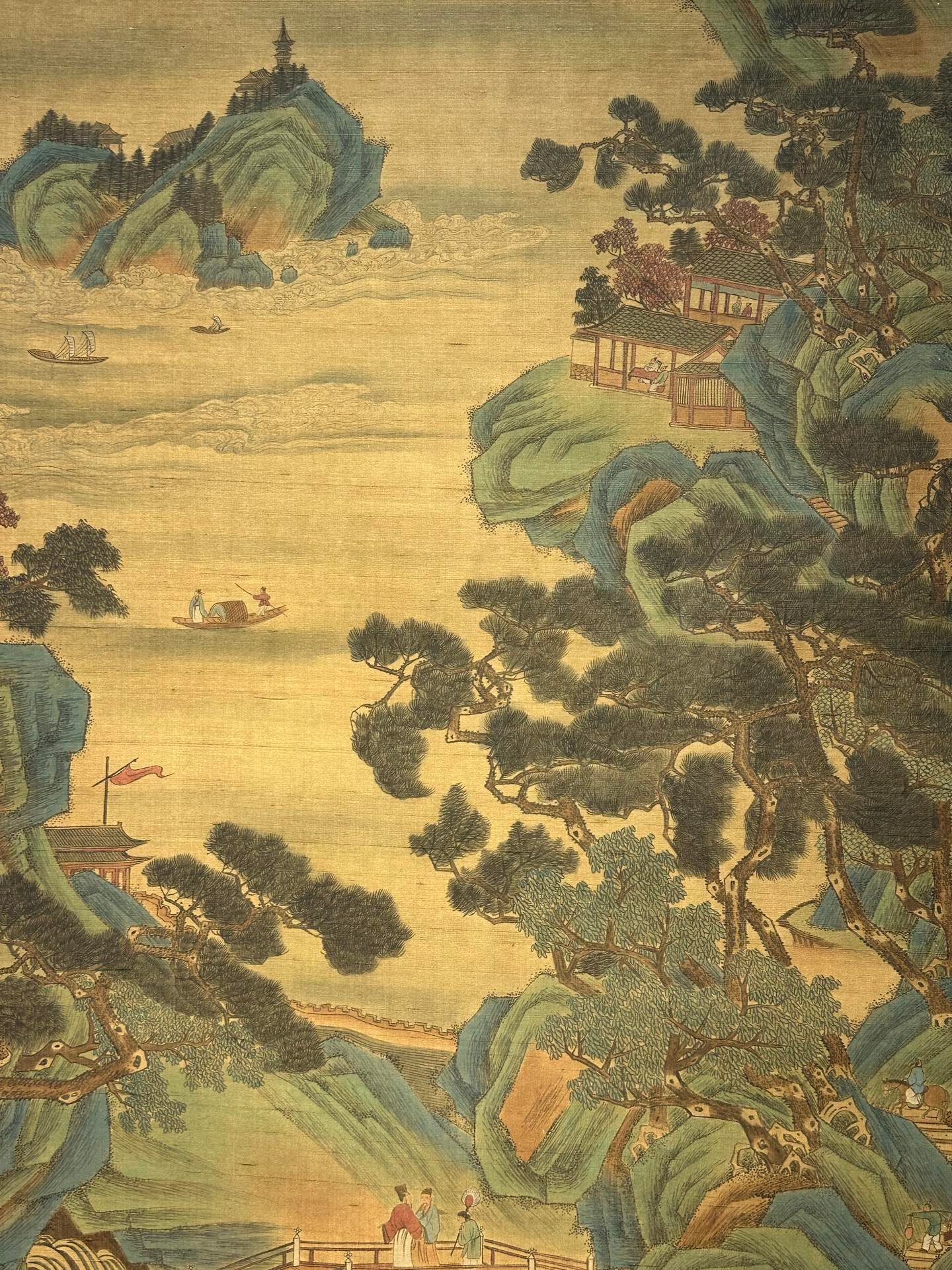 Chinese scroll painting Wu Zetian