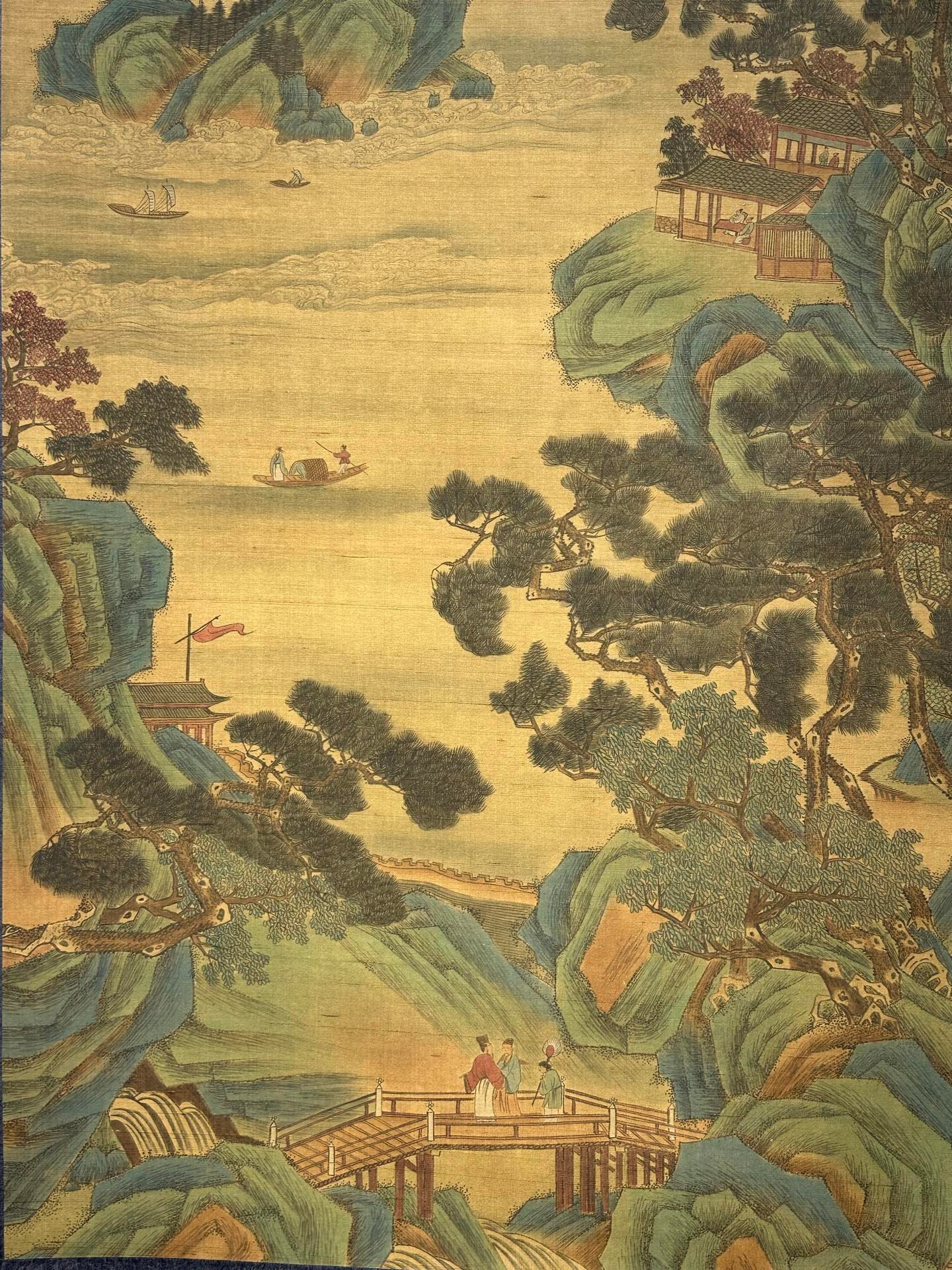 Chinese scroll painting Wu Zetian