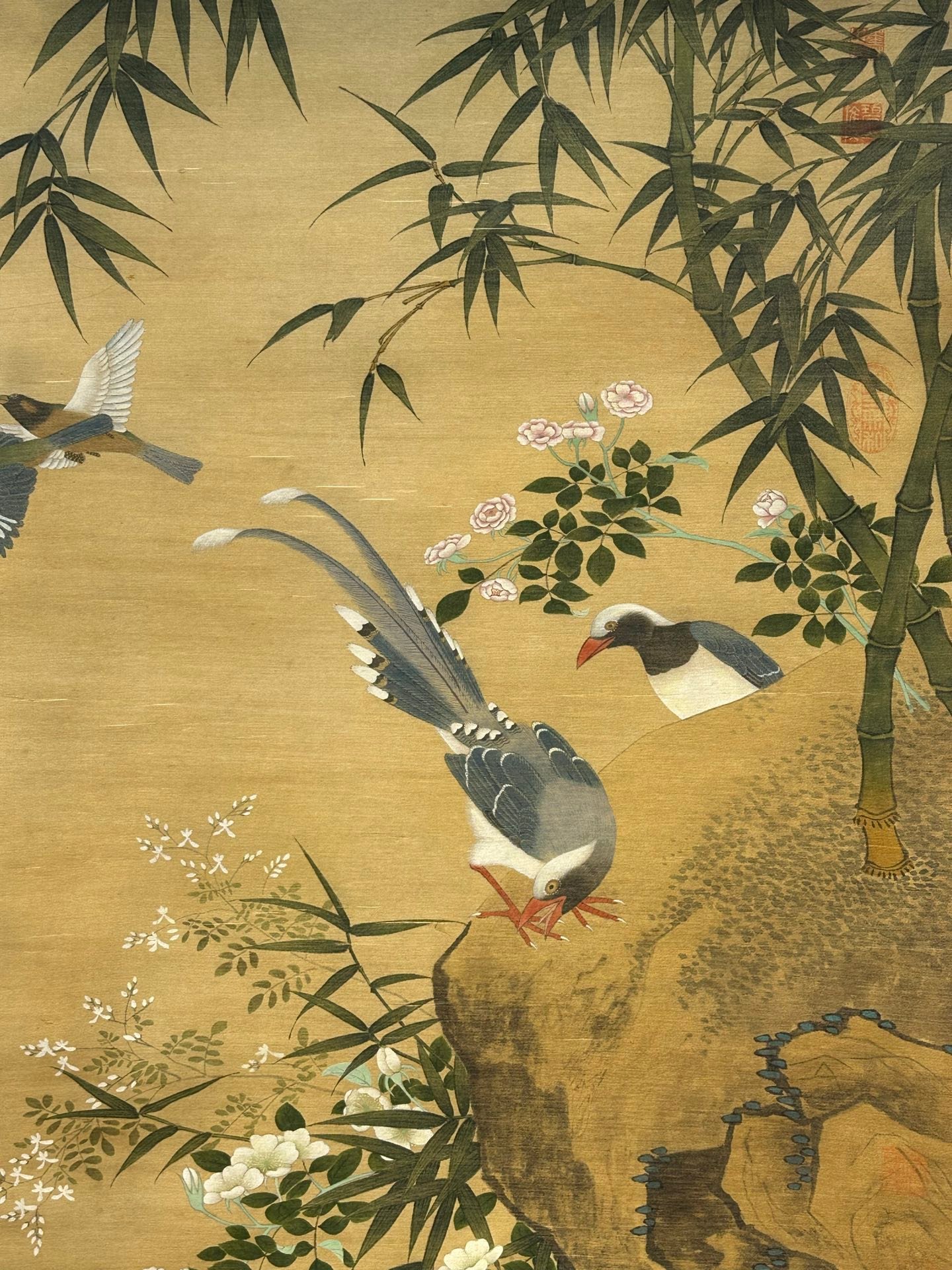 Chinese scroll painting Song Huizong