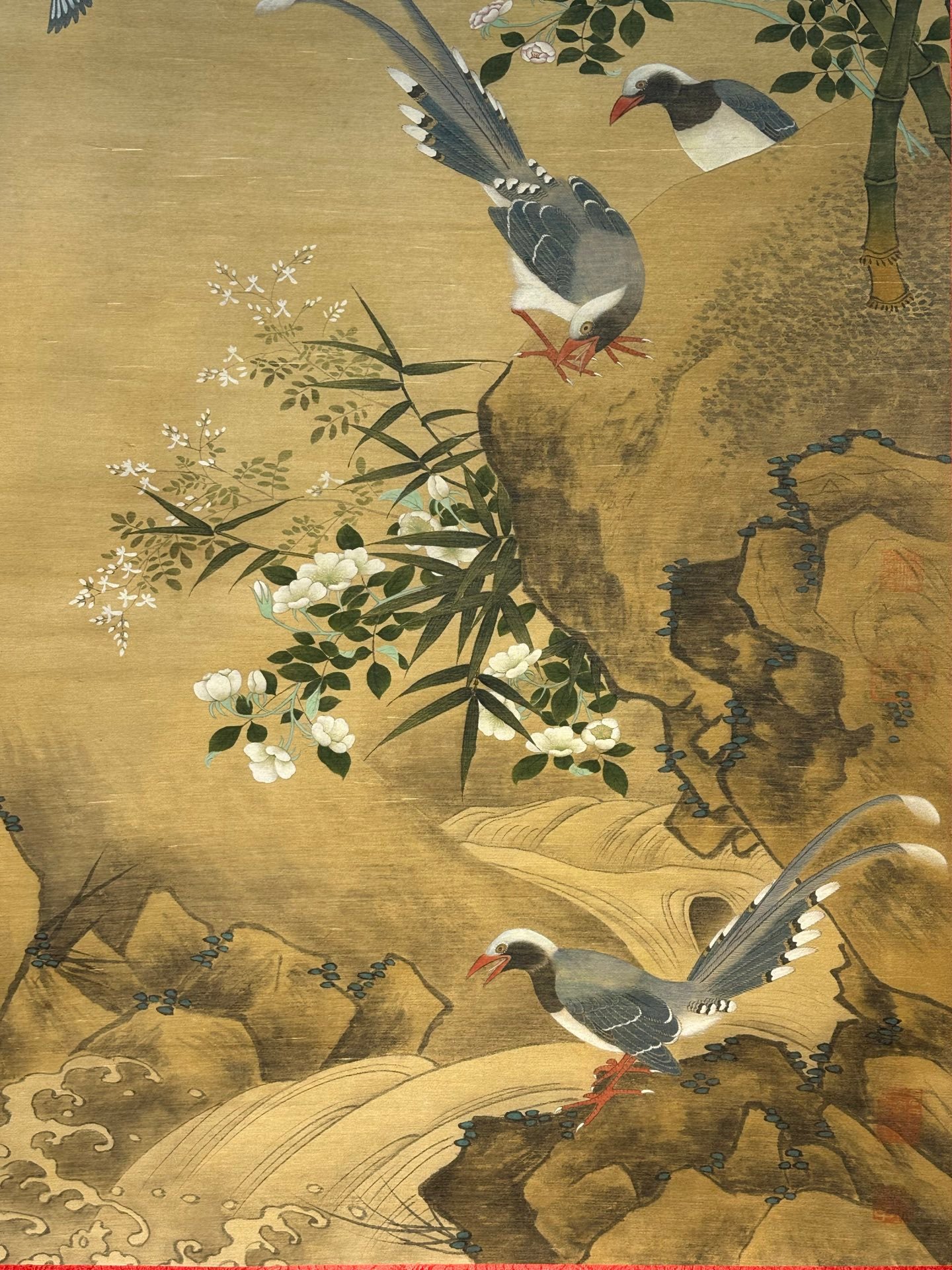 Chinese scroll painting Song Huizong