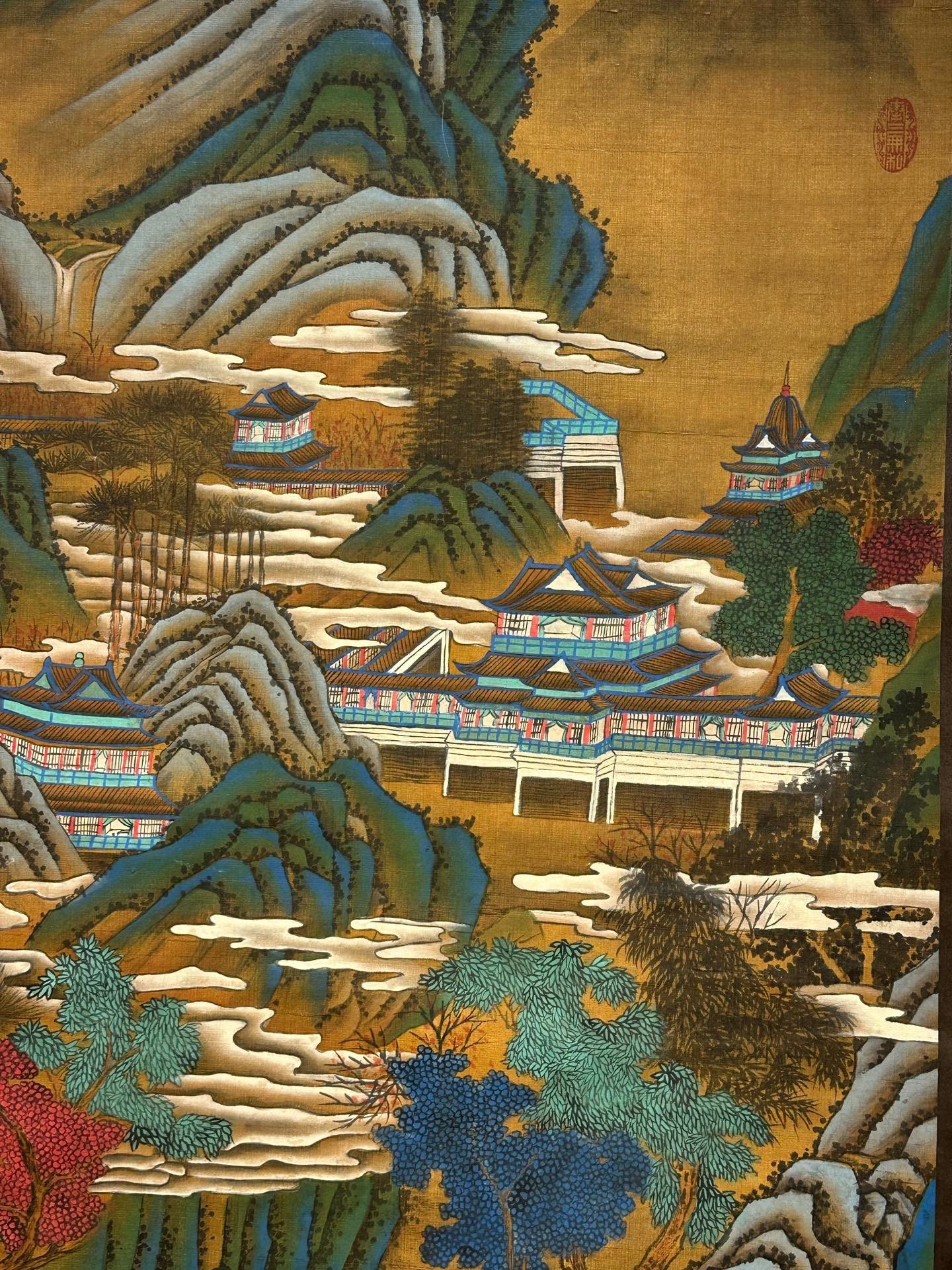 Chinese scroll painting Wu Zetian