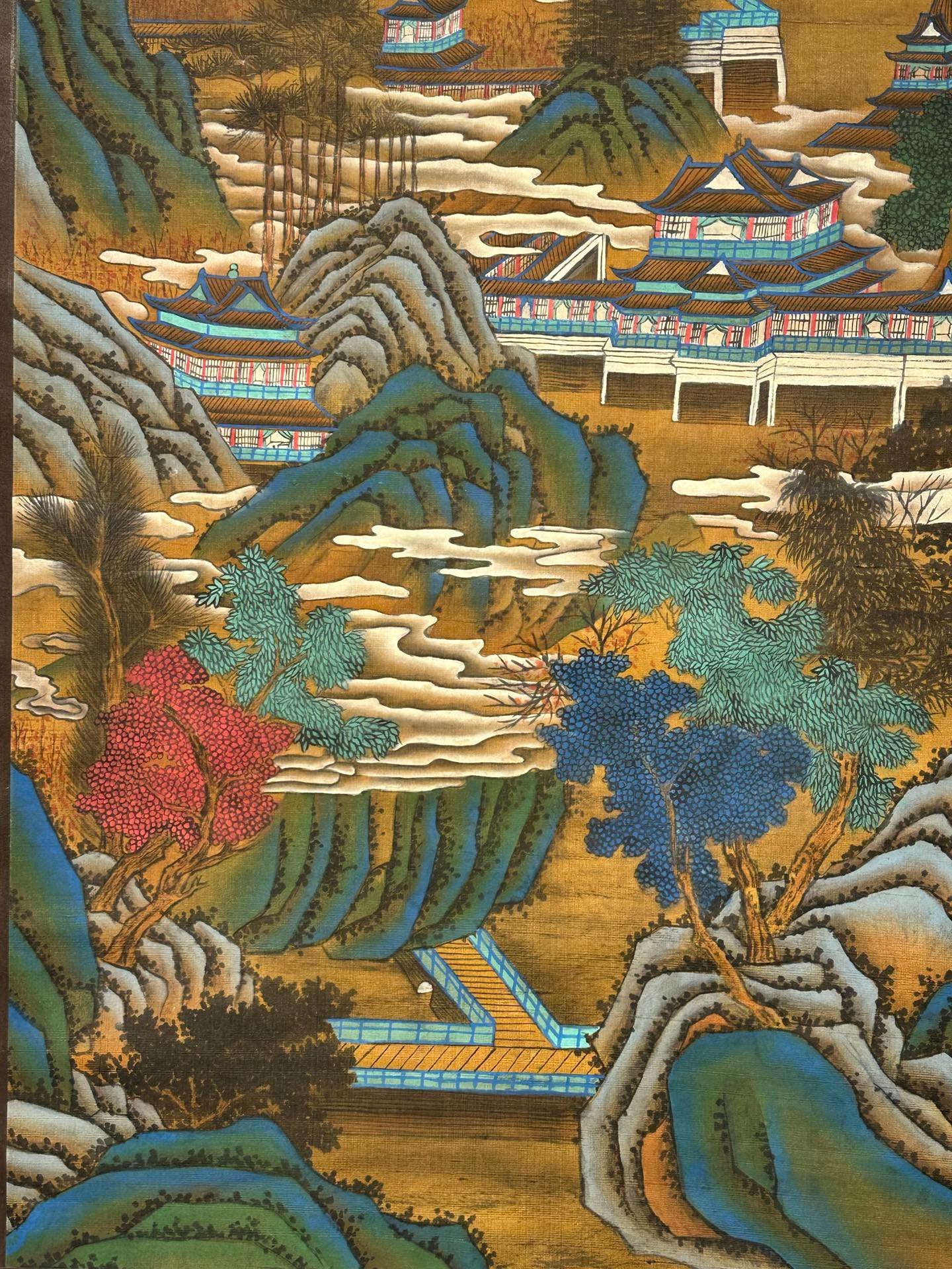Chinese scroll painting Wu Zetian