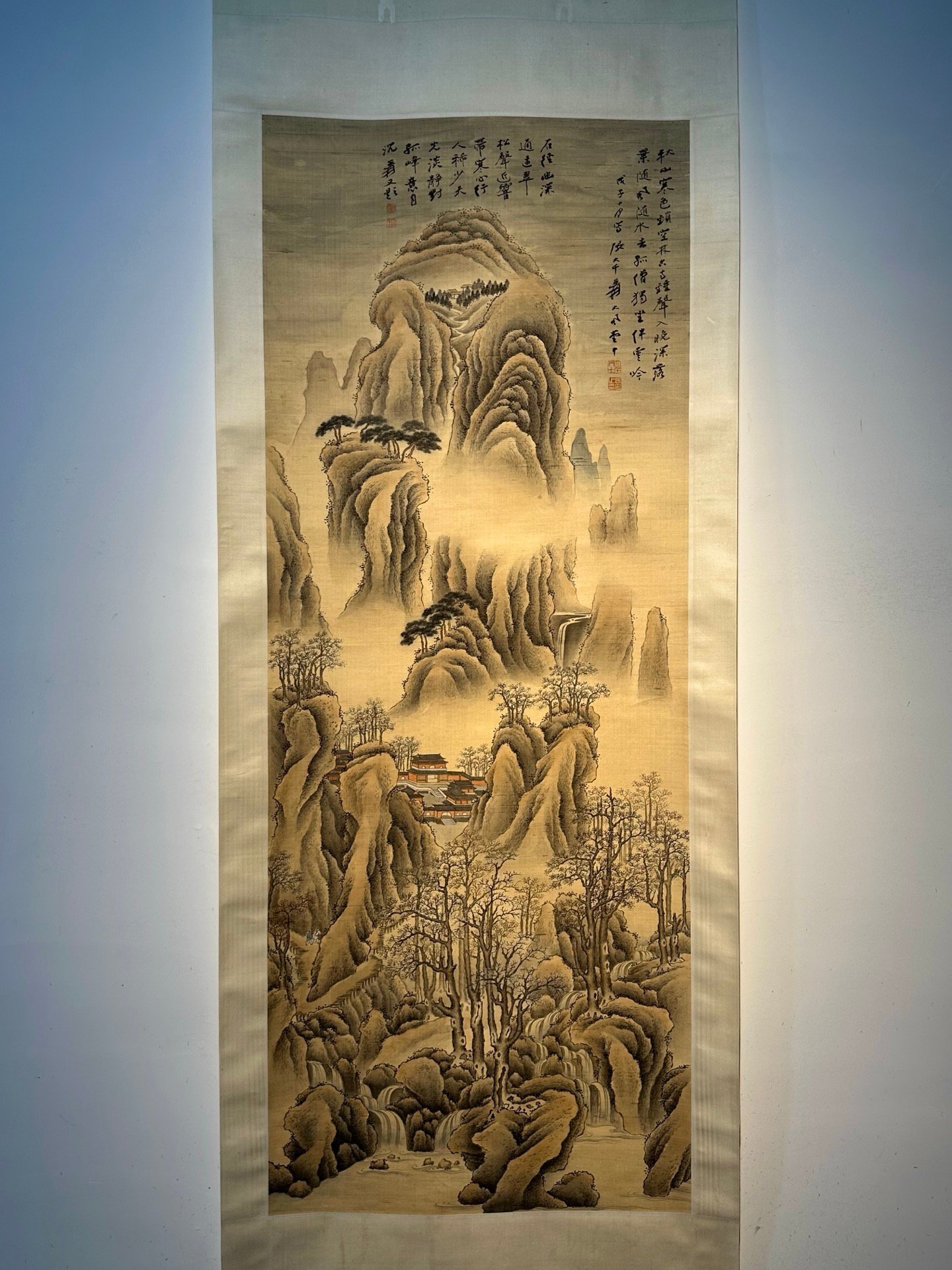 Chinese scroll painting Zhang Daqian
