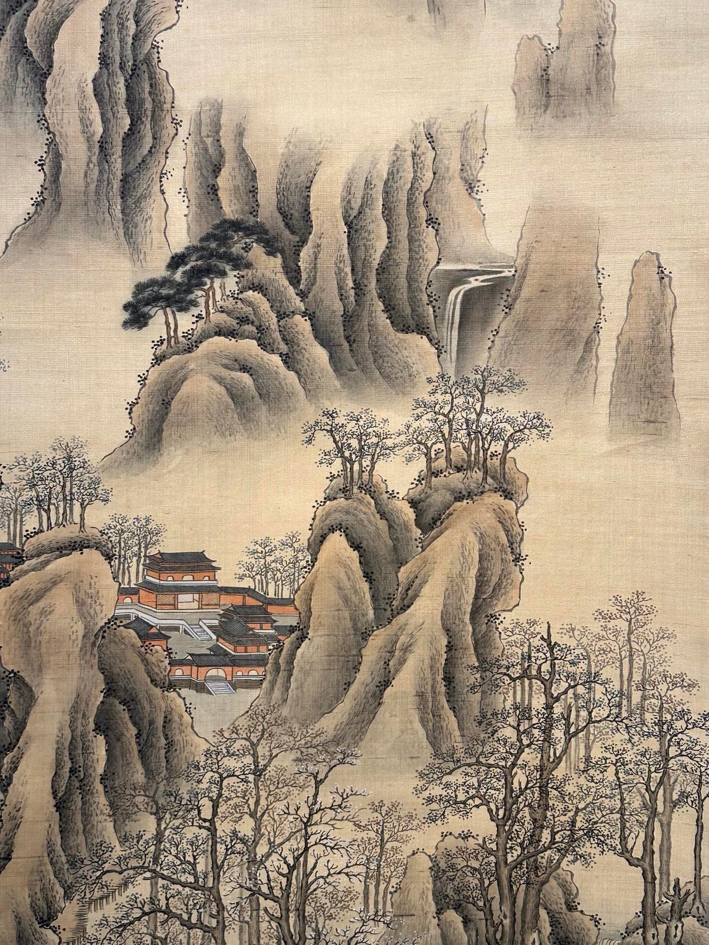 Chinese scroll painting Zhang Daqian