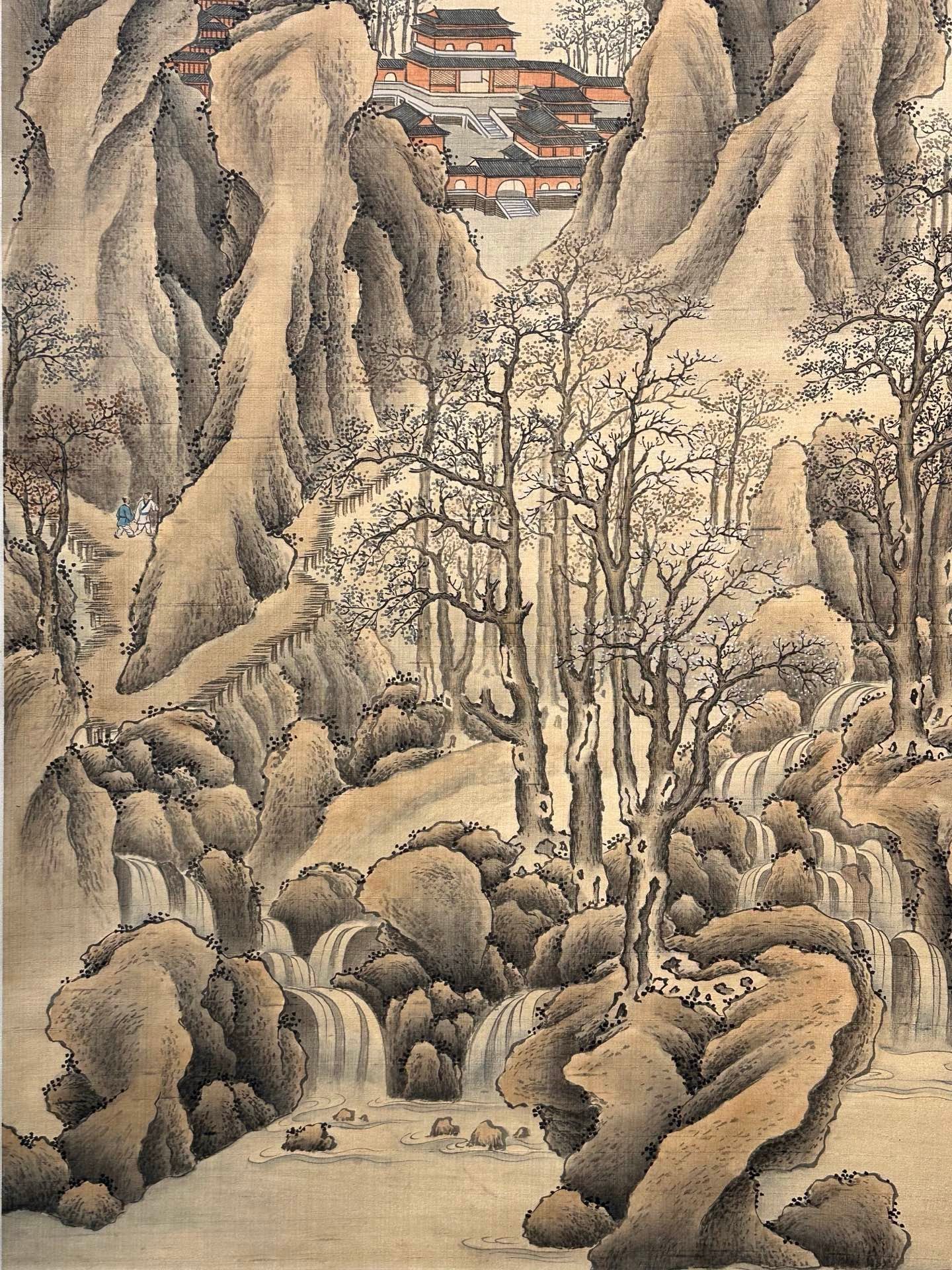 Chinese scroll painting Zhang Daqian