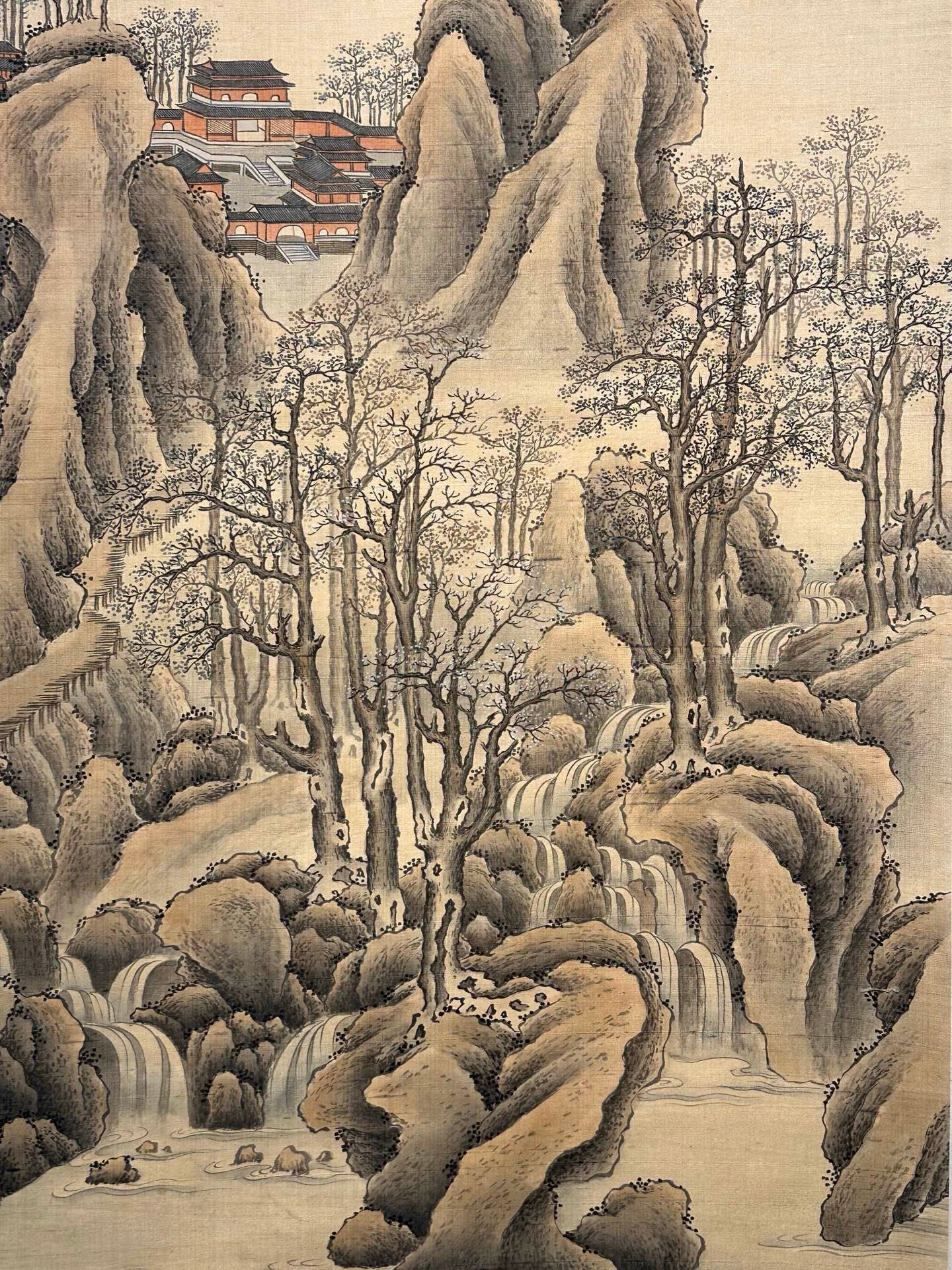 Chinese scroll painting Zhang Daqian