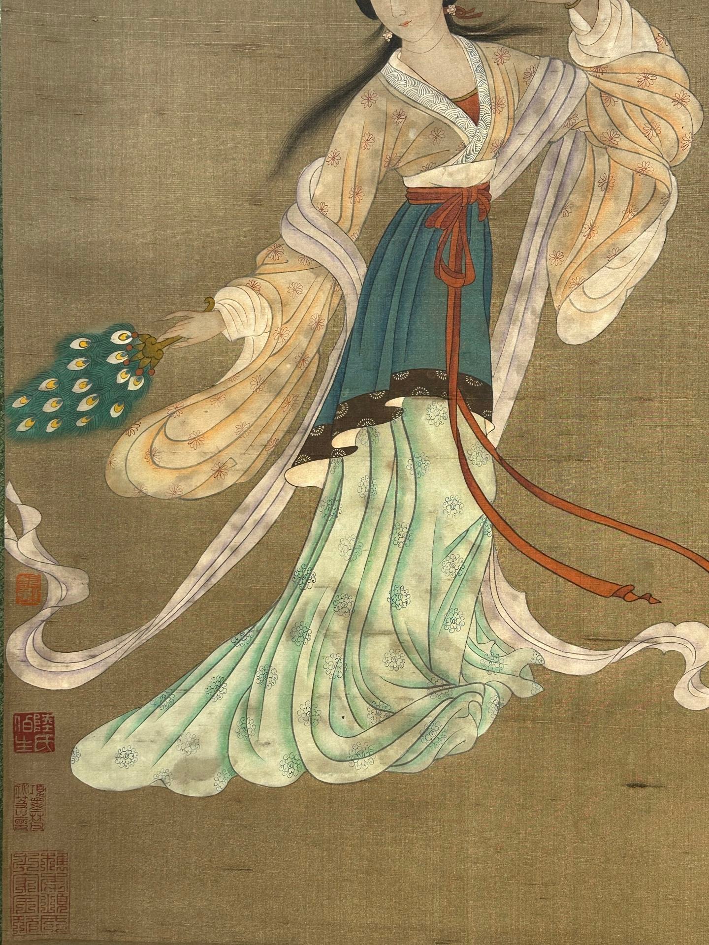 Chinese scroll painting Tang Yin