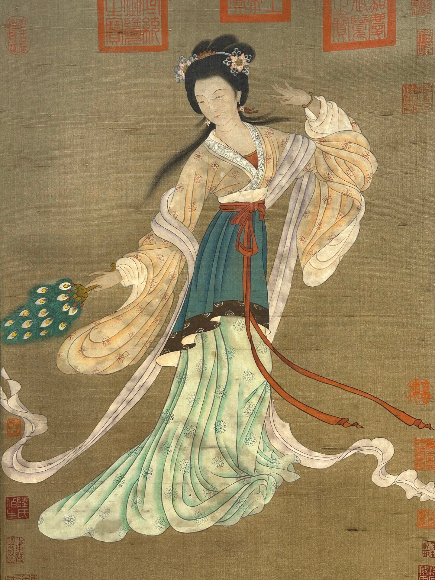 Chinese scroll painting Tang Yin