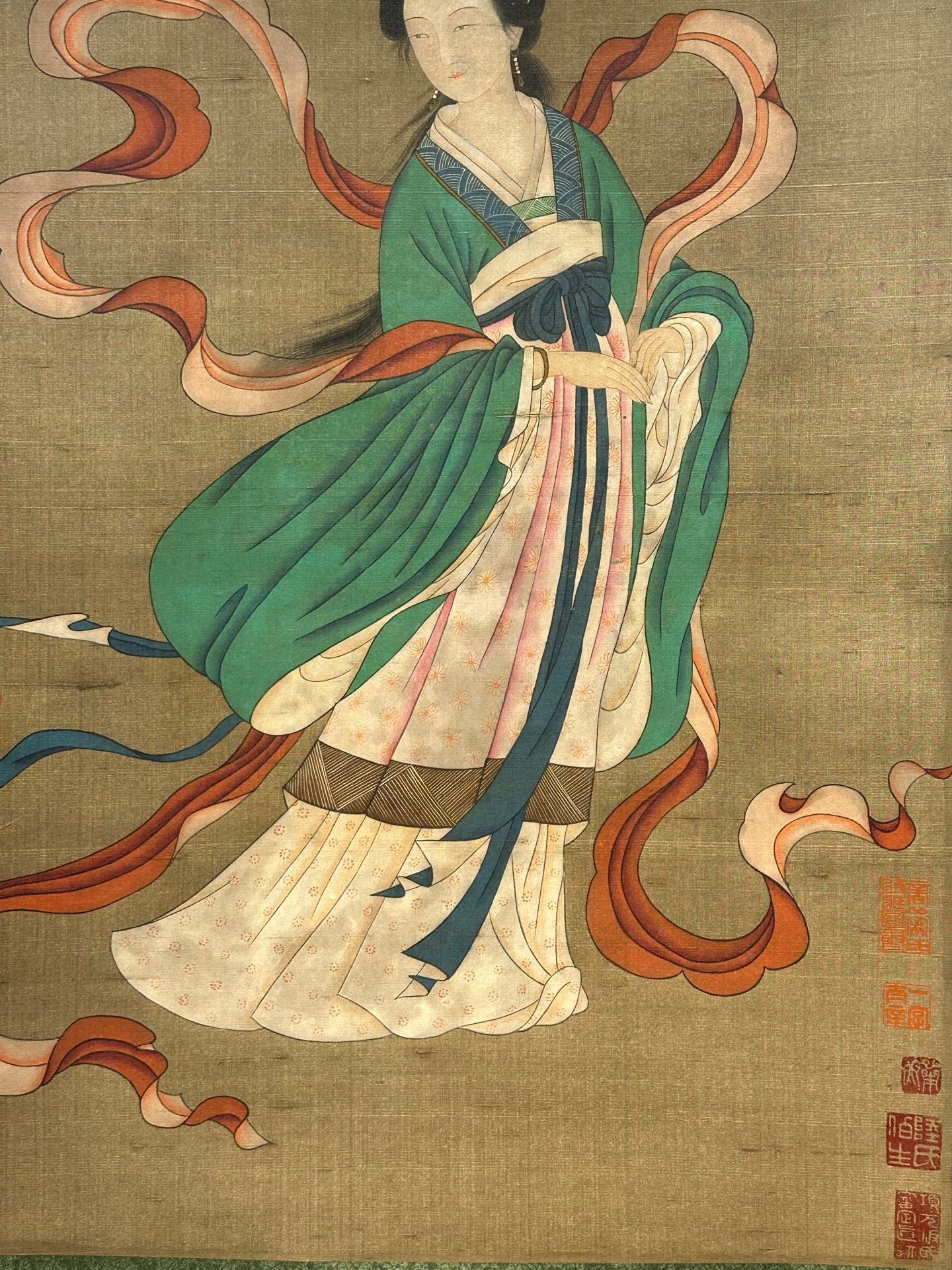 Chinese scroll painting Tang Yin