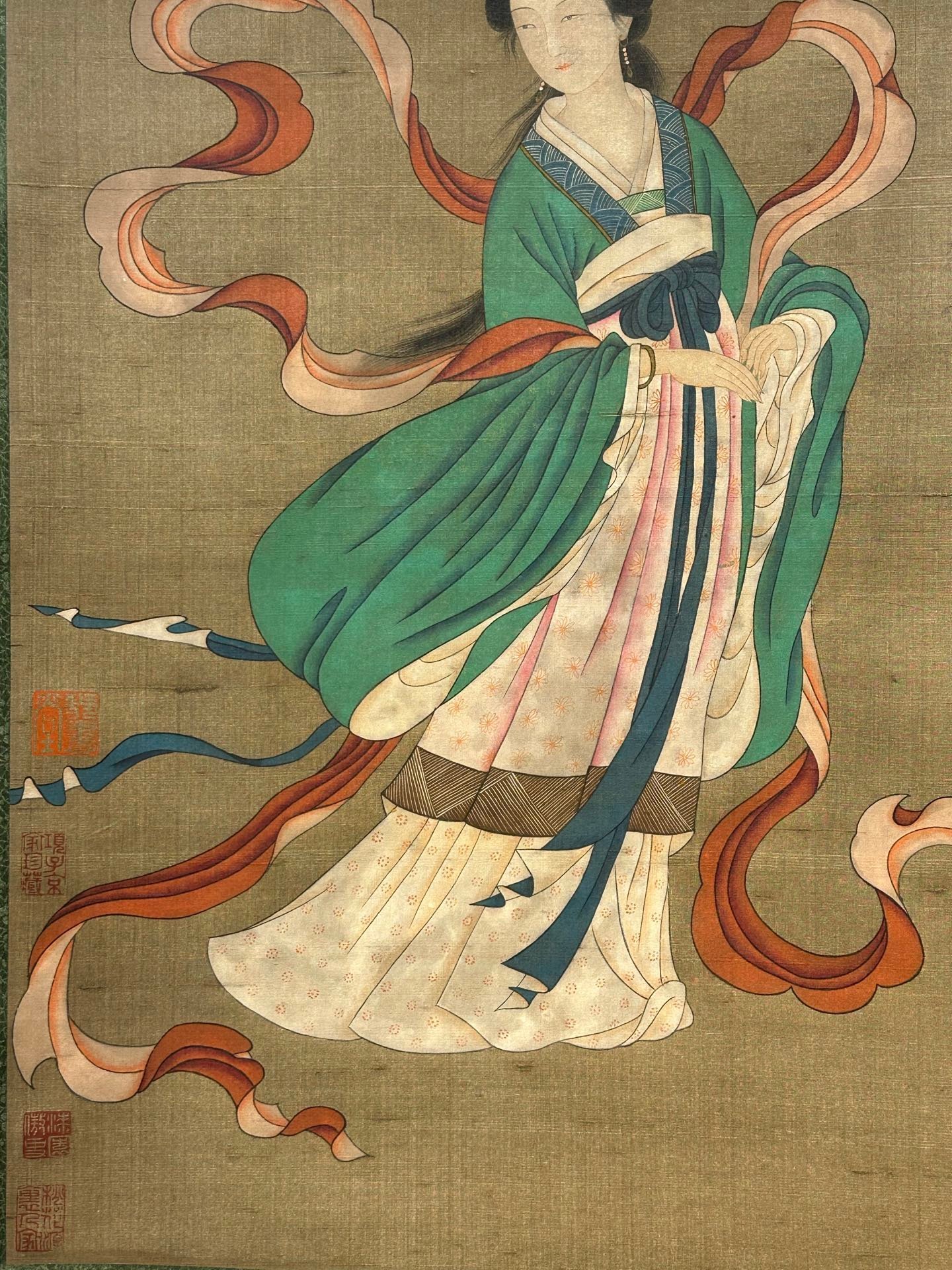 Chinese scroll painting Tang Yin