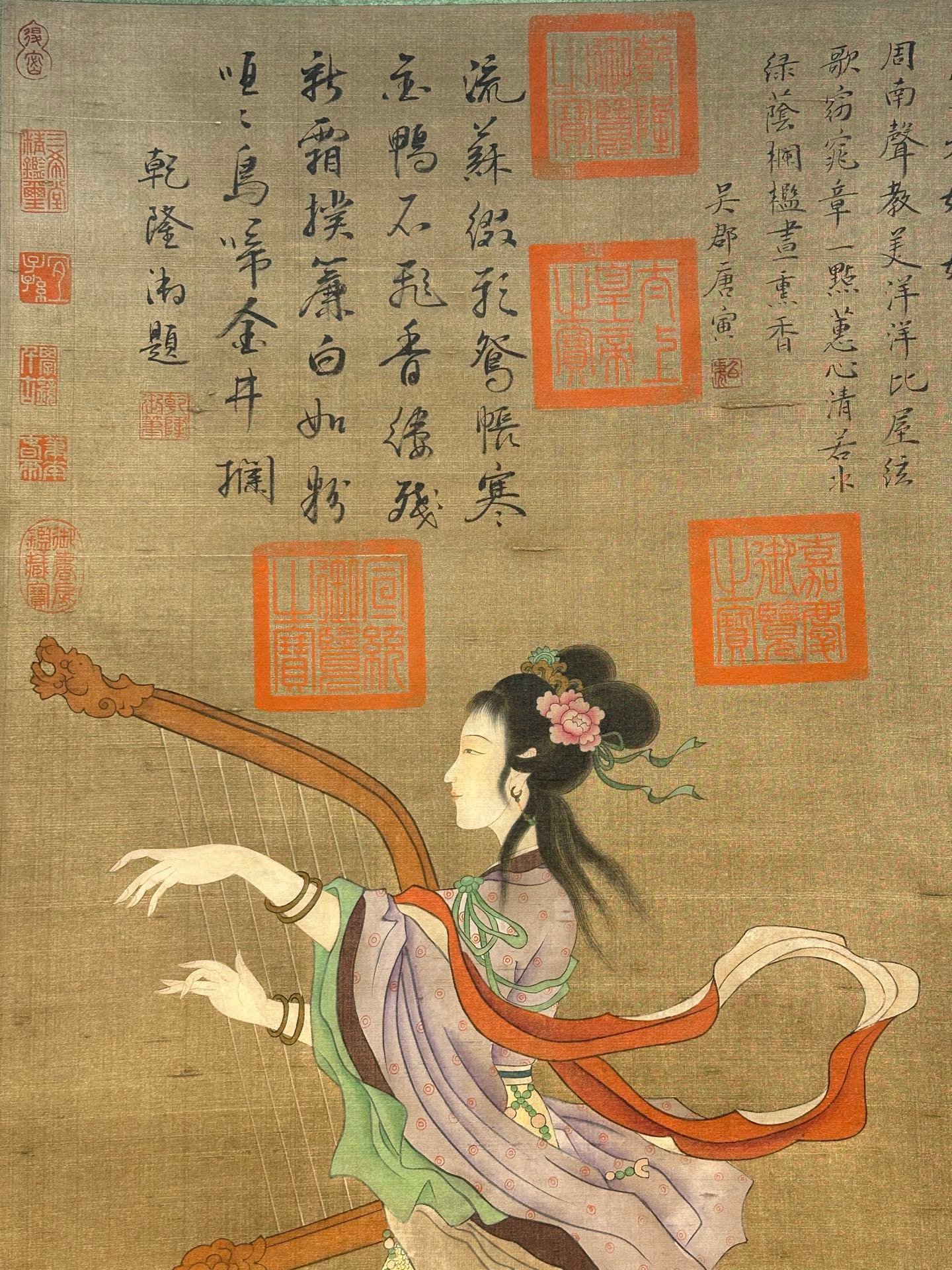 Chinese scroll painting Tang Yin