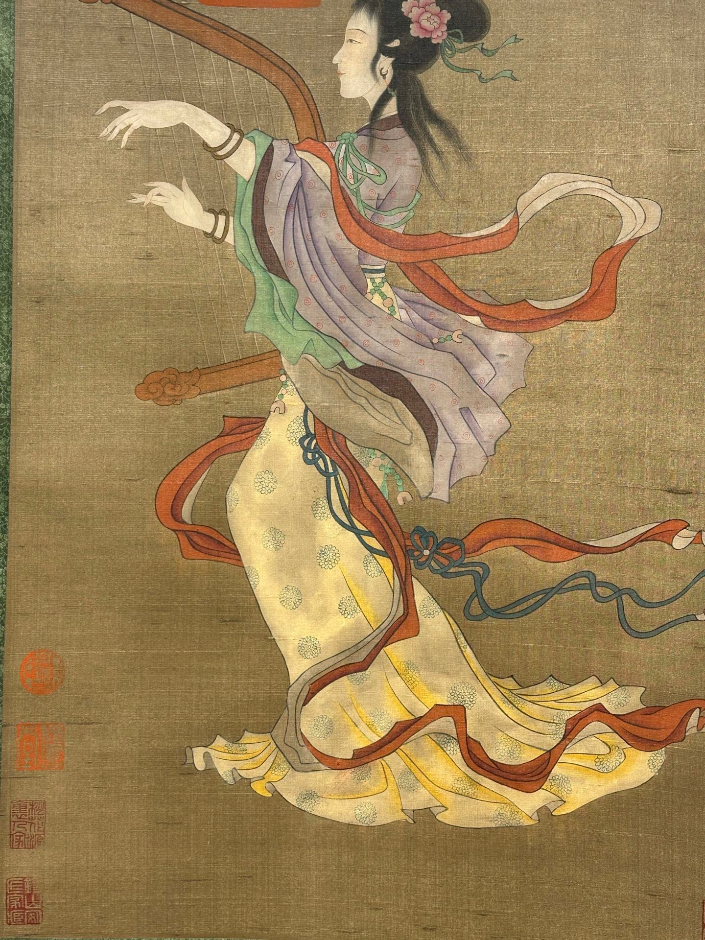 Chinese scroll painting Tang Yin