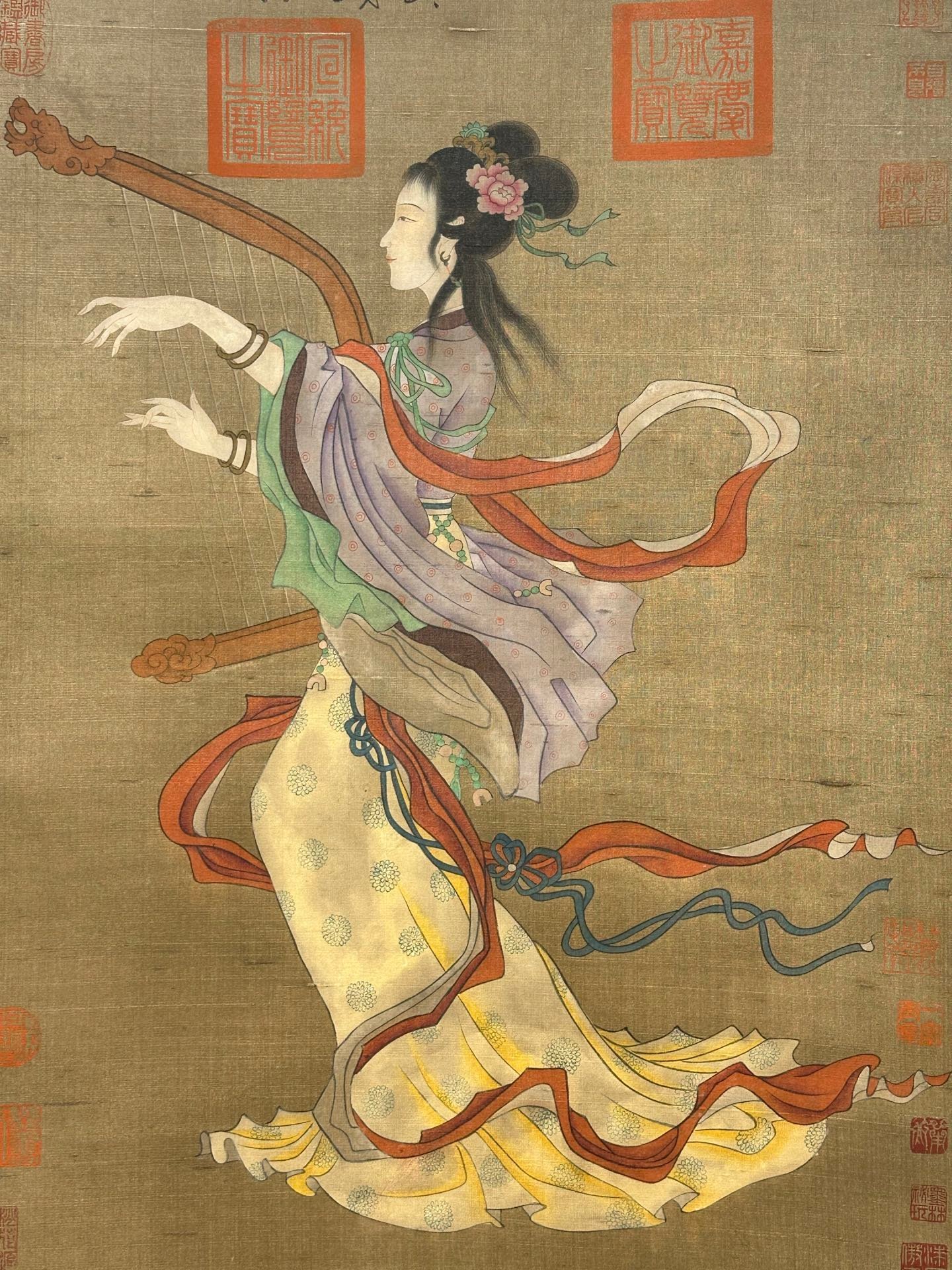 Chinese scroll painting Tang Yin