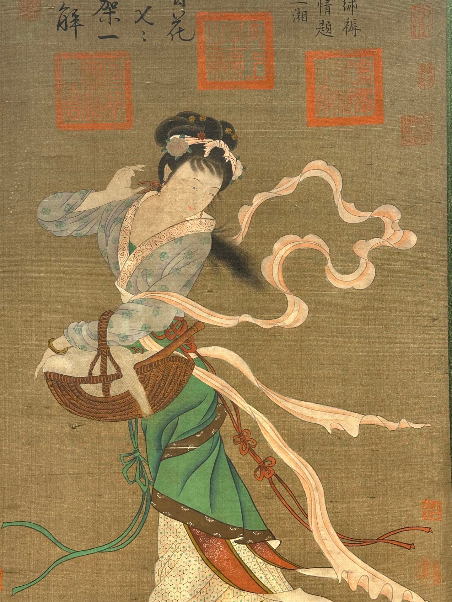 Chinese scroll painting Tang Yin