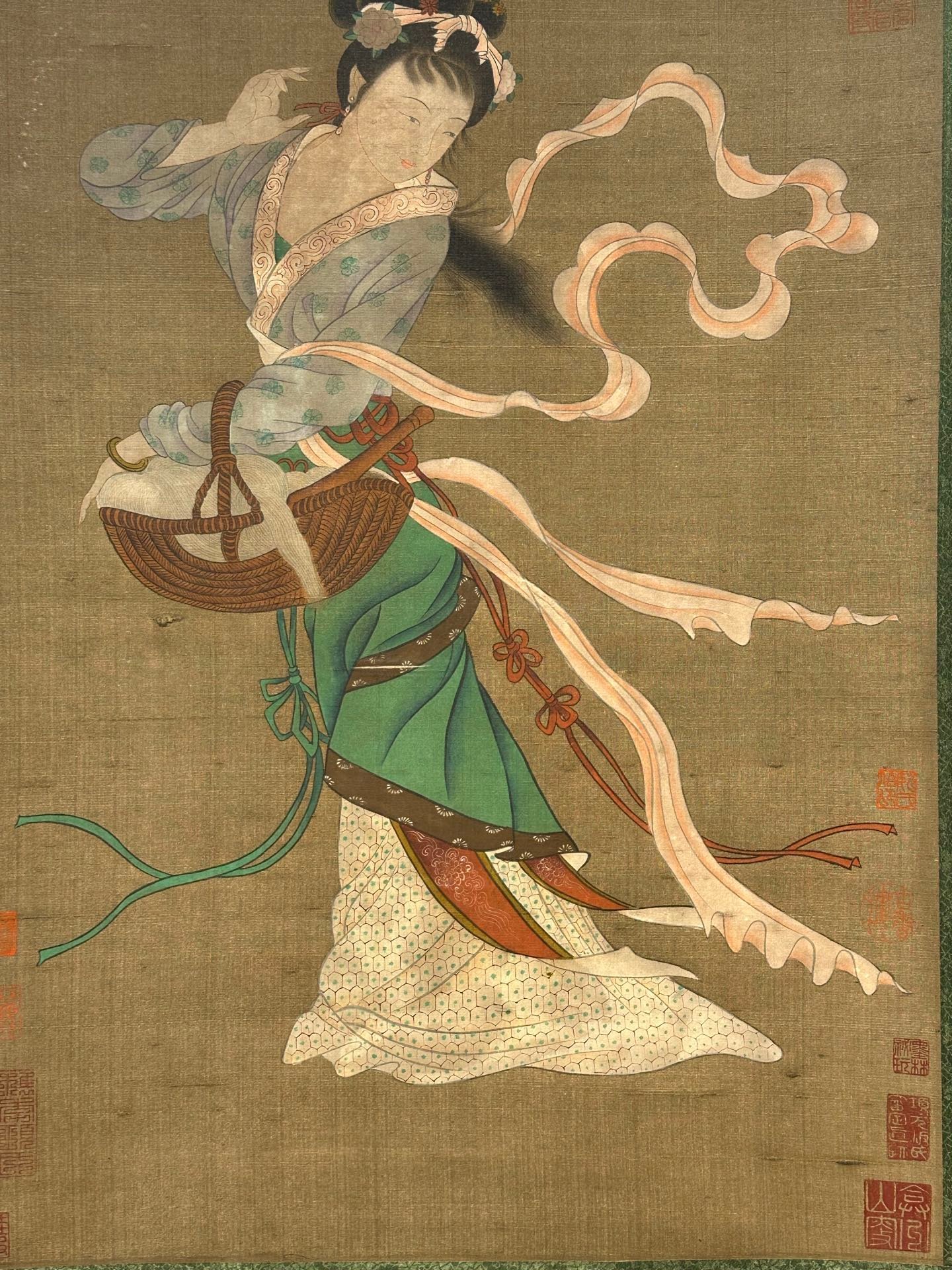Chinese scroll painting Tang Yin