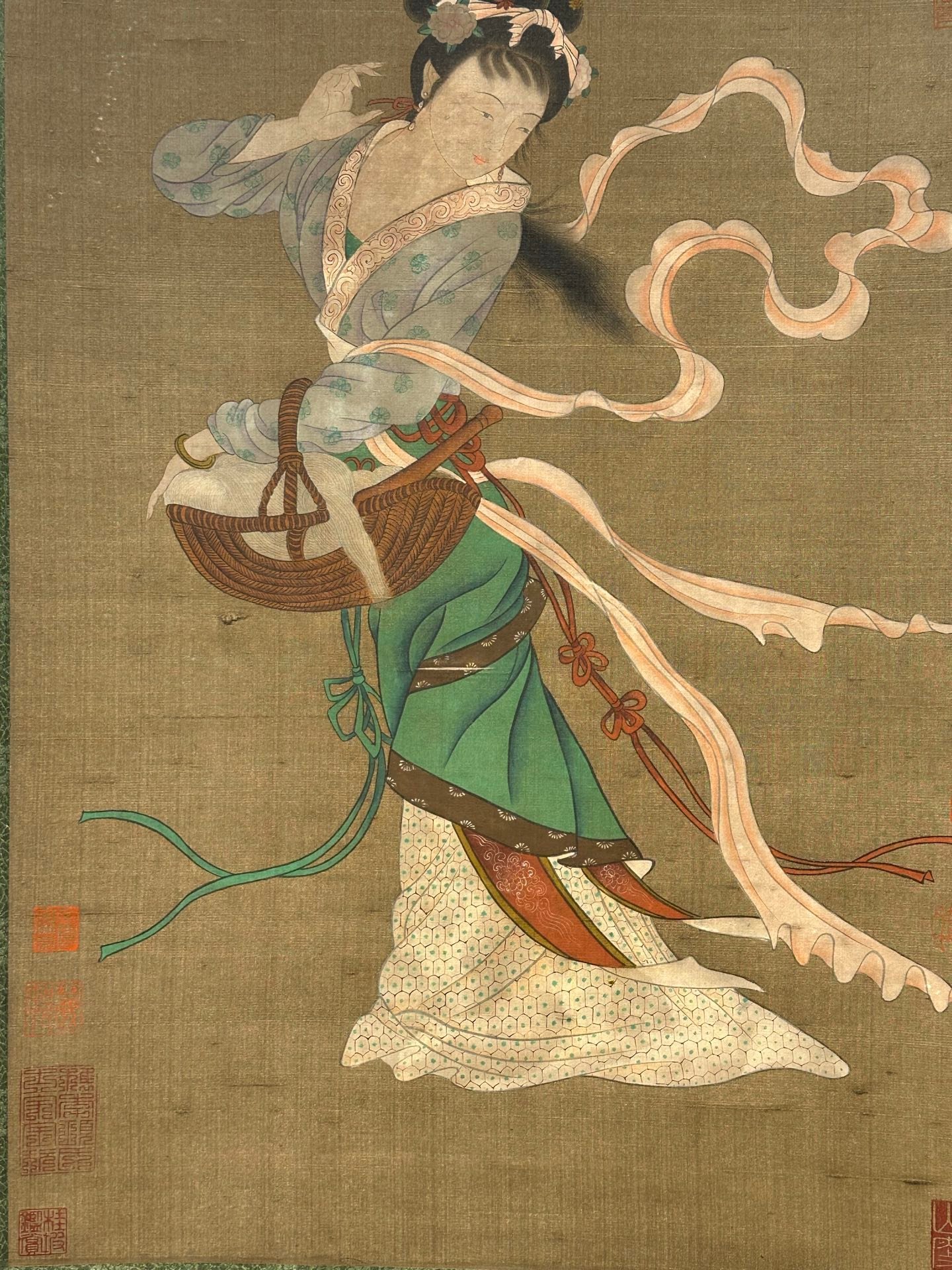 Chinese scroll painting Tang Yin