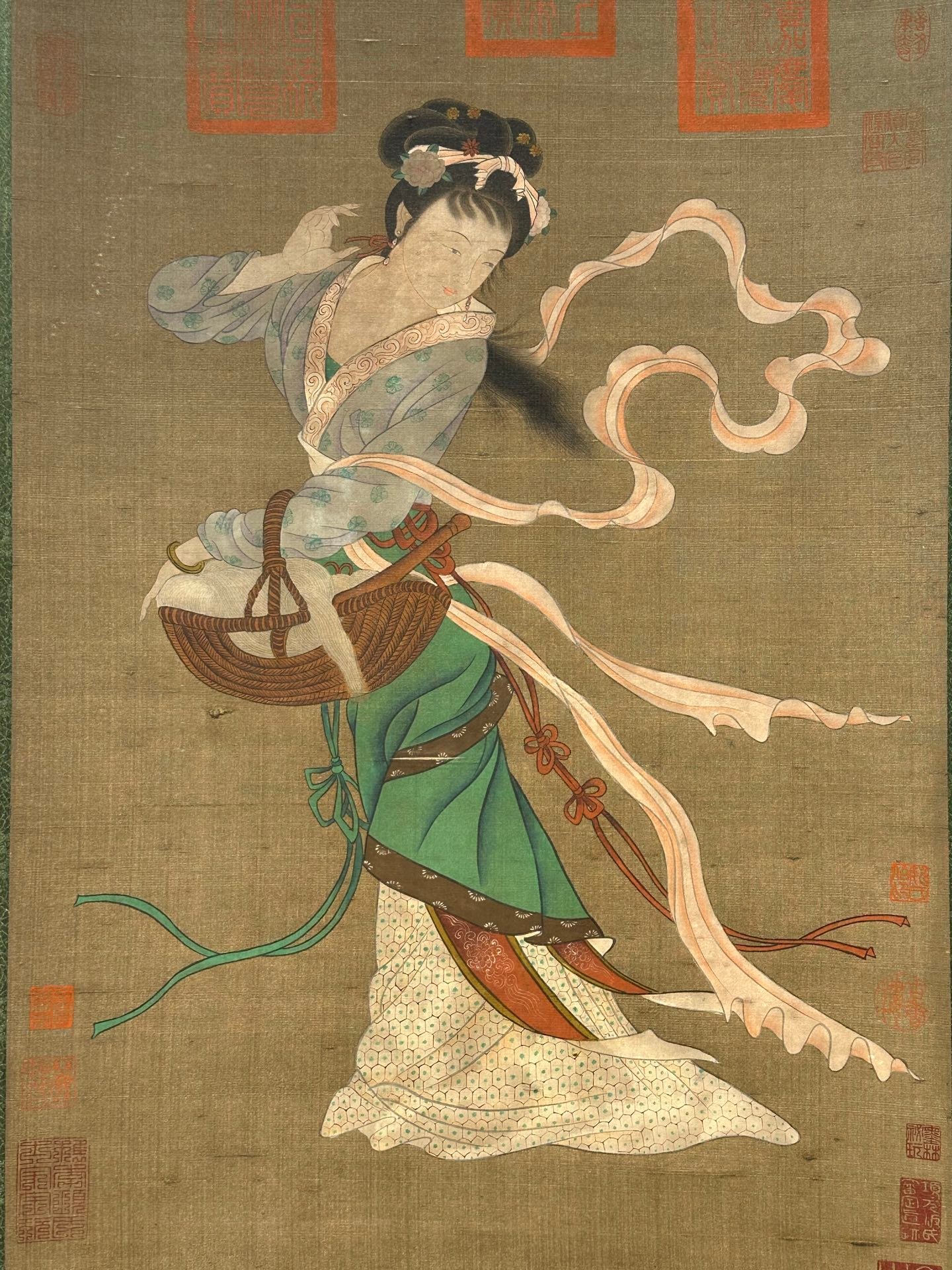 Chinese scroll painting Tang Yin