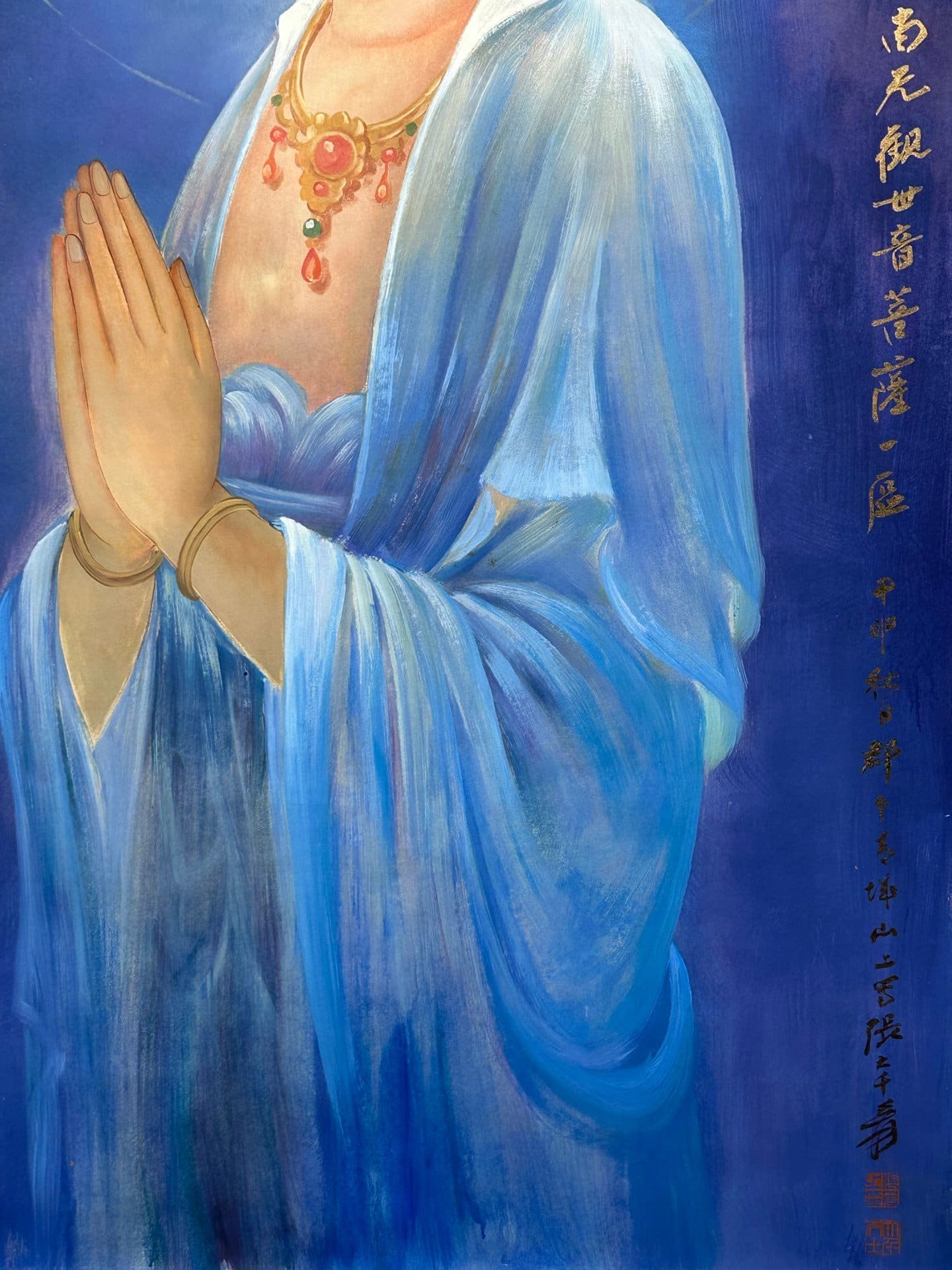 Chinese scroll painting Zhang Daqian