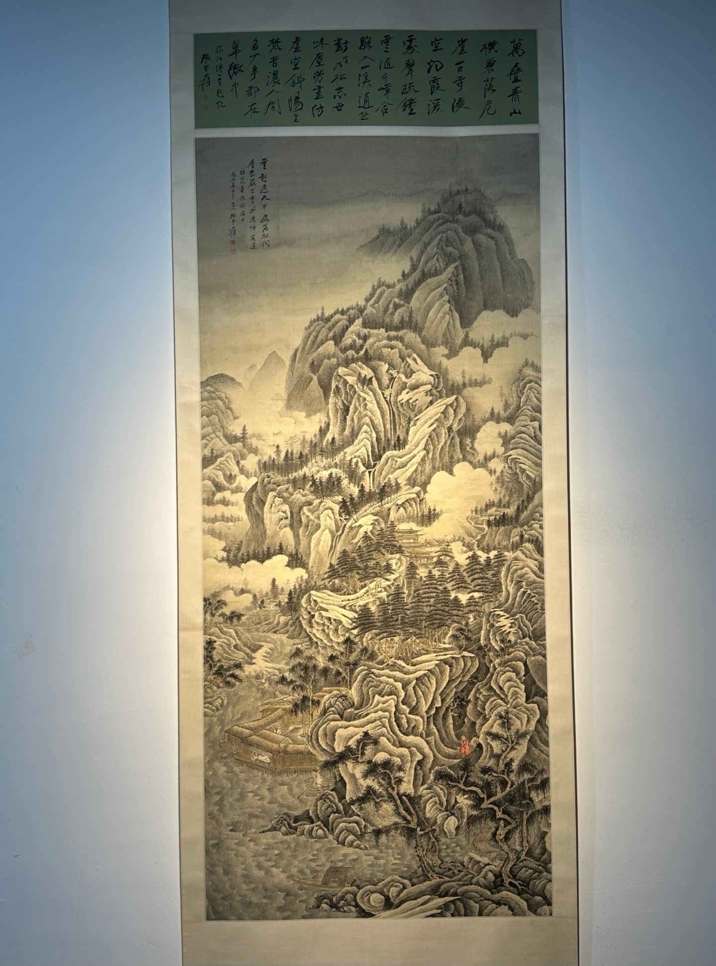 Chinese scroll painting Zhang Daqian