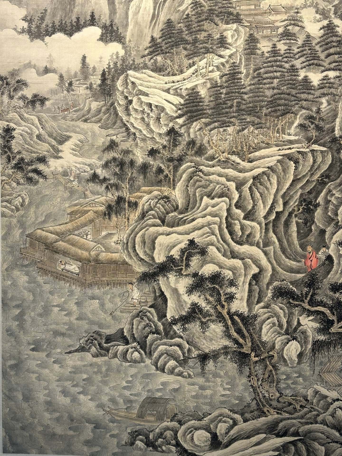 Chinese scroll painting Zhang Daqian