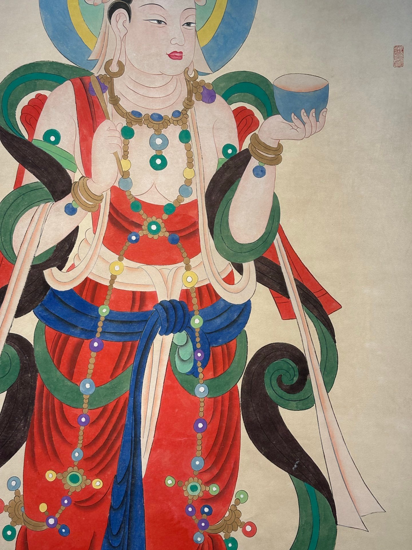 Chinese scroll painting Zhang Daqian