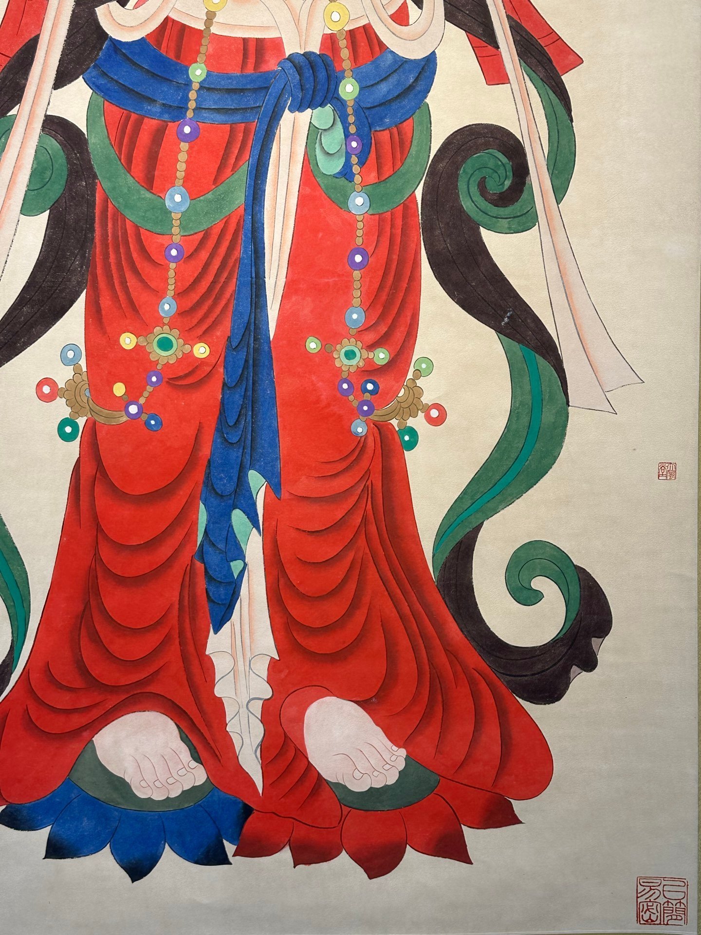 Chinese scroll painting Zhang Daqian