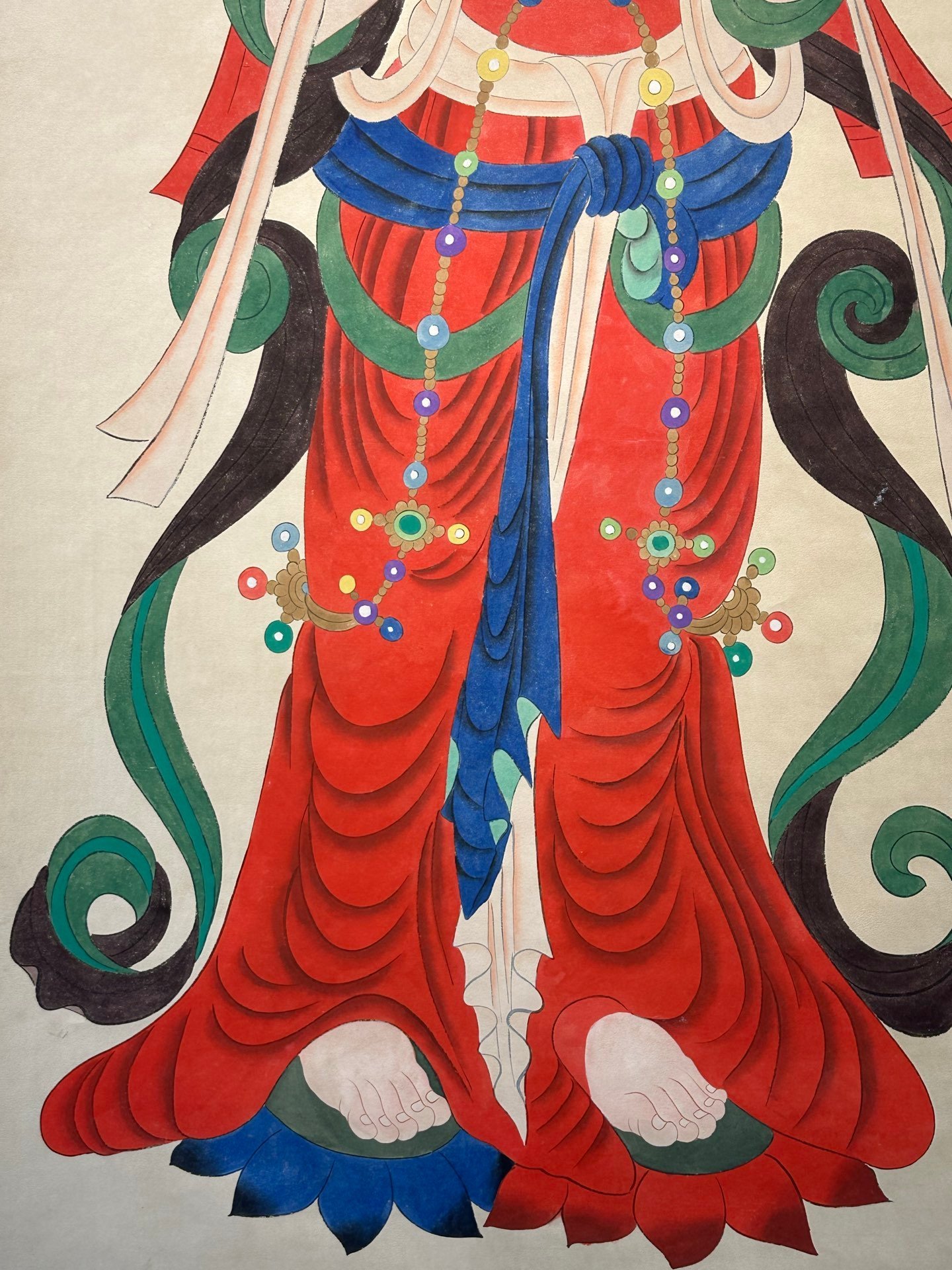 Chinese scroll painting Zhang Daqian