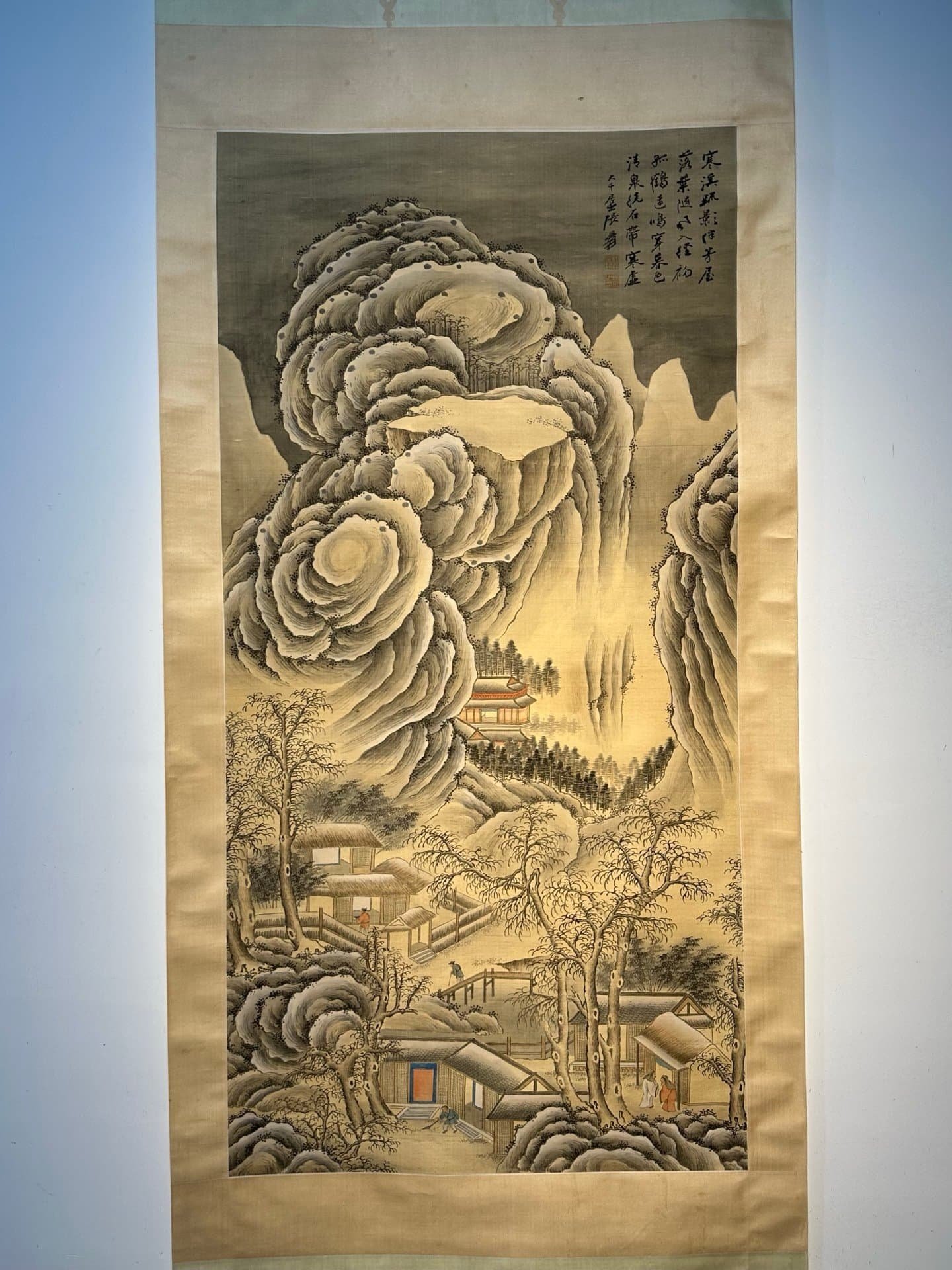 Chinese scroll painting Zhang Daqian
