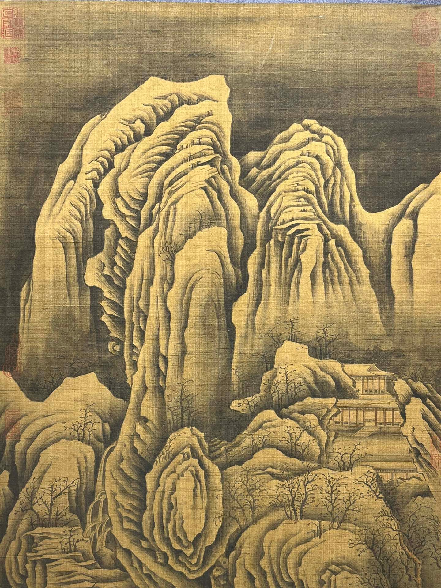 Chinese scroll painting Yan Wengui
