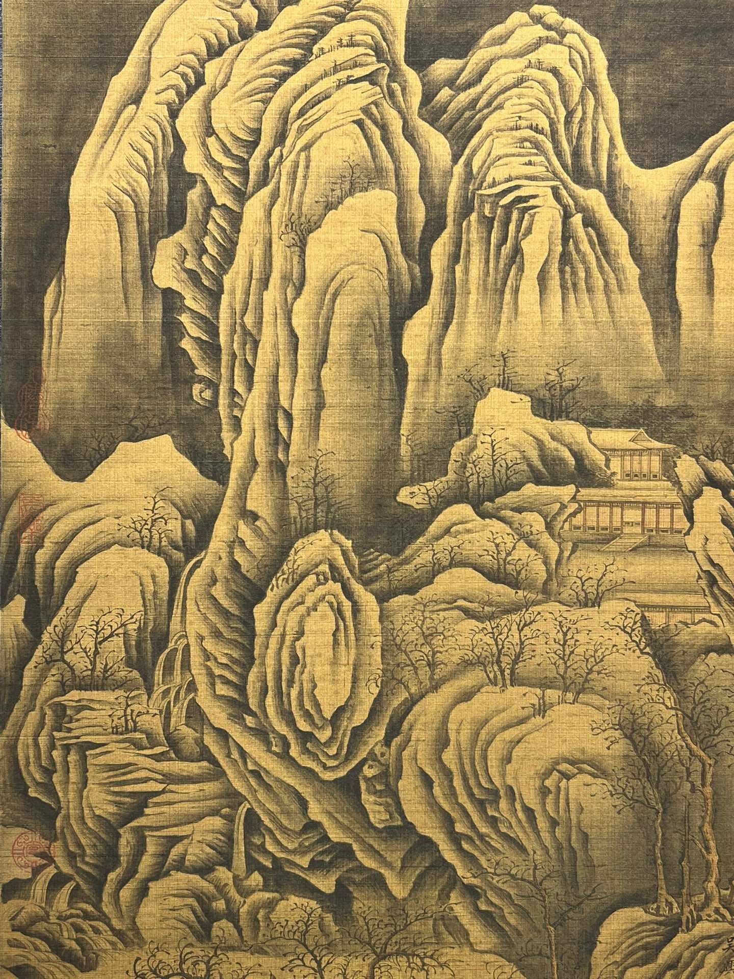Chinese scroll painting Yan Wengui
